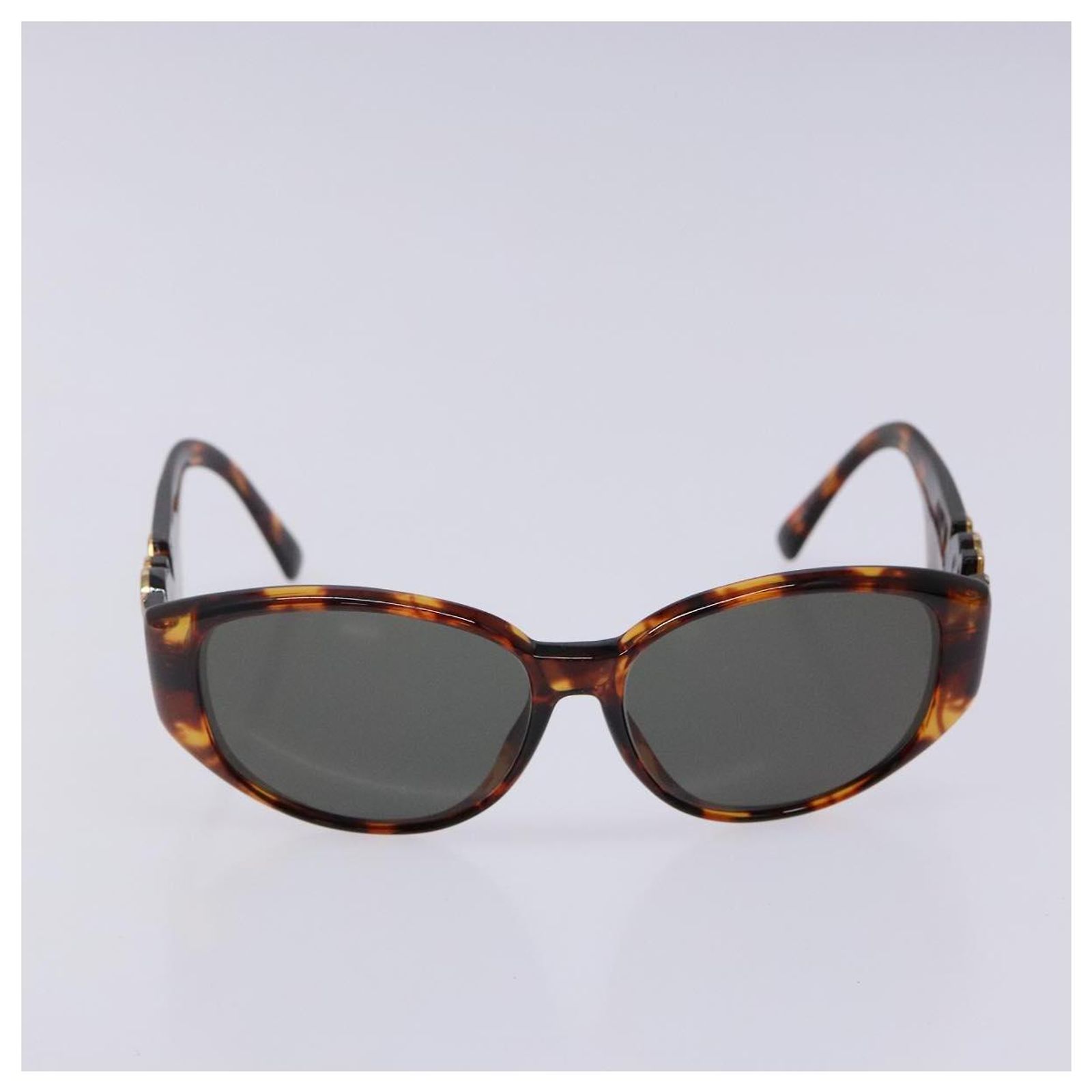 SAINT LAURENT Sunglasses plastic Brown Auth yk19449V ref  display picture 1
