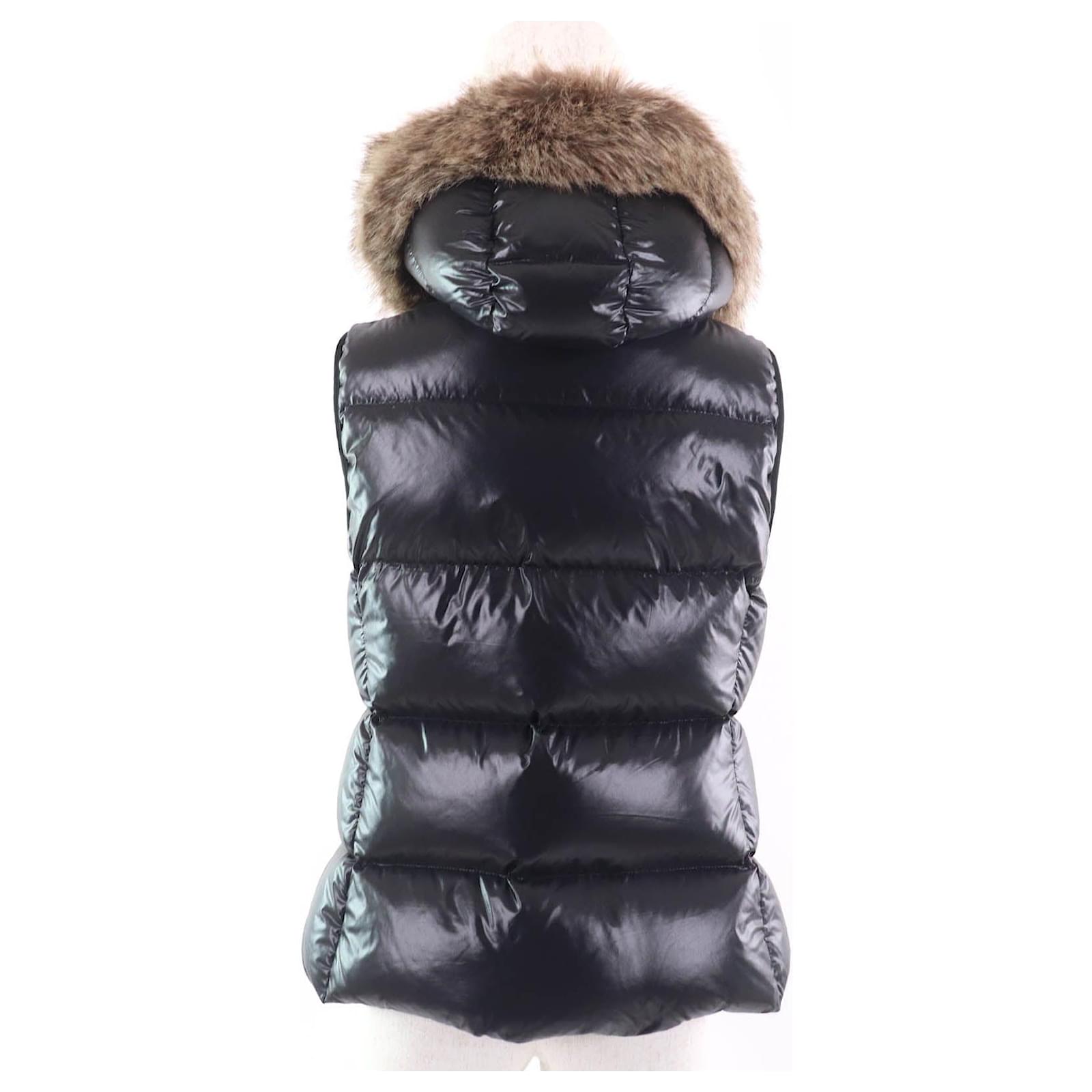 Moncler BALABIO Nylon Down Vest Black Joli Closet