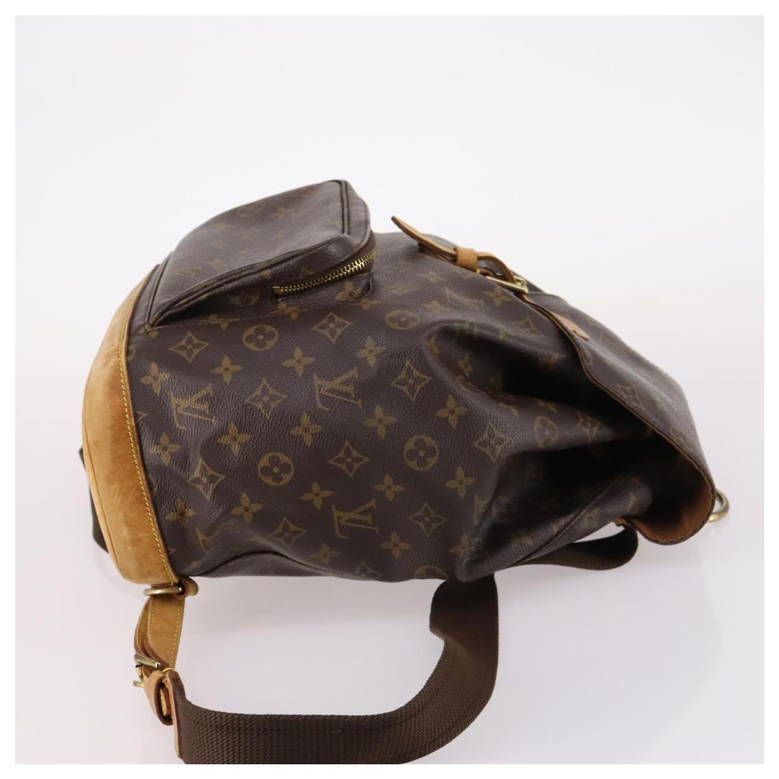 LOUIS VUITTON Monogram Montsouris GM Backpack M51135 LV Auth  display picture 3