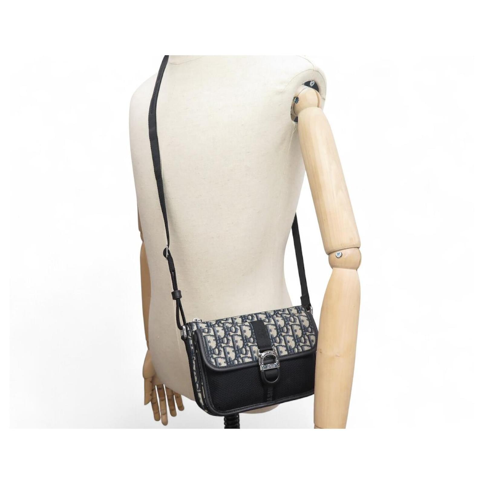 NEW DIOR 8 JACQUARD OBLIQUE MINI CROSSBODY BAG 1EIPO312YKY Navy