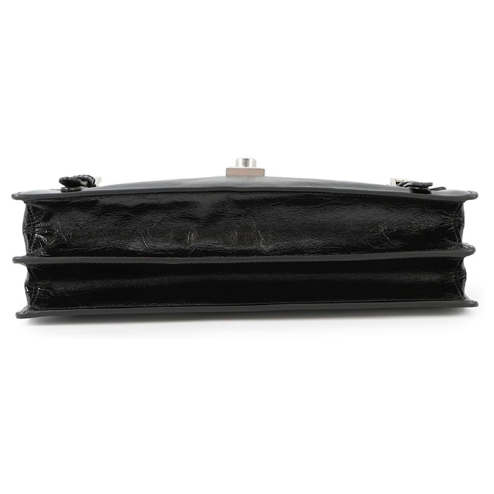 Prada Medium Leather Handbag 1BN026 Black ref.JC2532067 (Sold