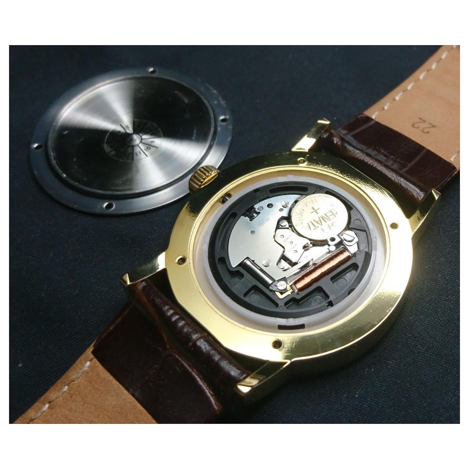 Linate A32100 Aigner AIGNER クォーツ メンズ腕時計 レザーベルト新品 