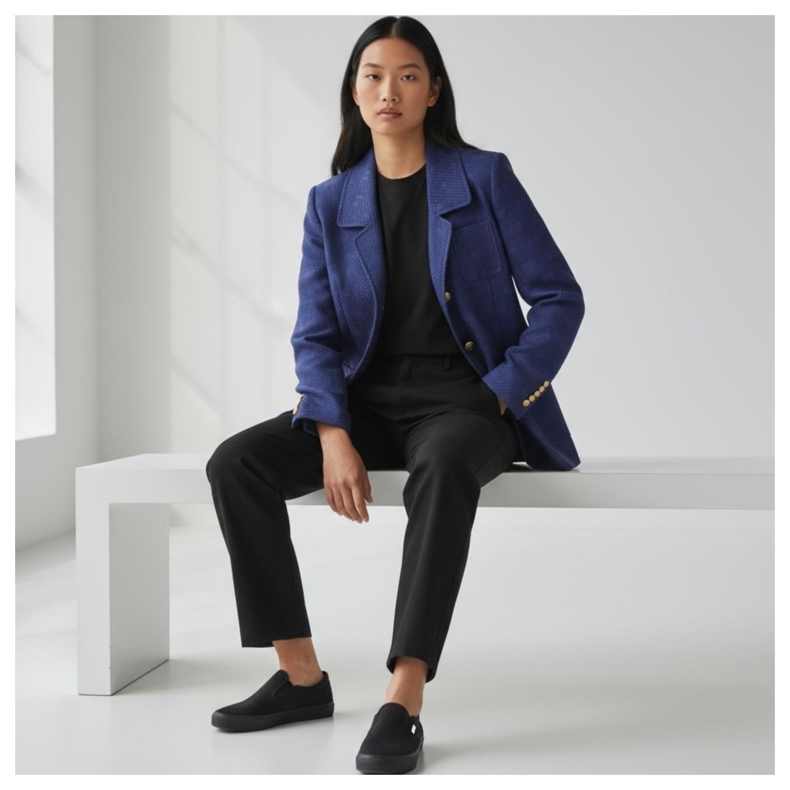 Gucci My Body My Choice Blue Wool Blazer ref.2534265 - Joli Closet