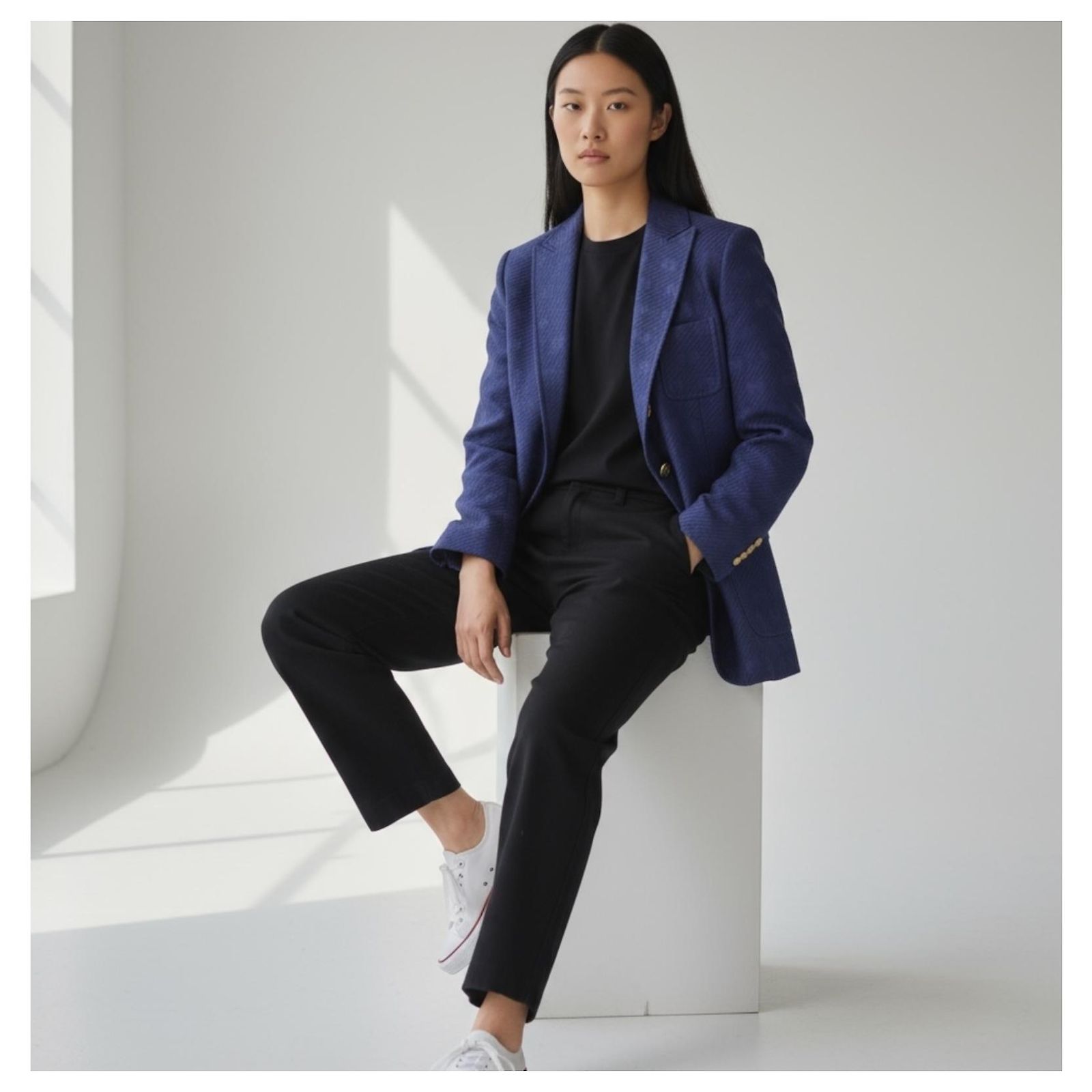 Gucci My Body My Choice Blue Wool Blazer ref.2534265 - Joli Closet