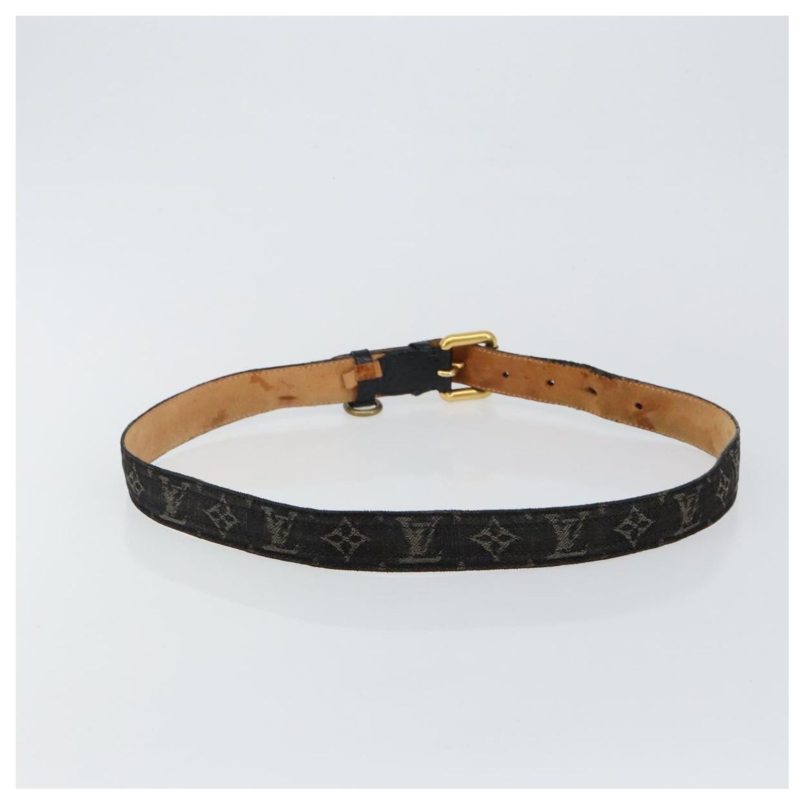 LOUIS VUITTON Monogram Antheia Ceinture Belt 34.6\