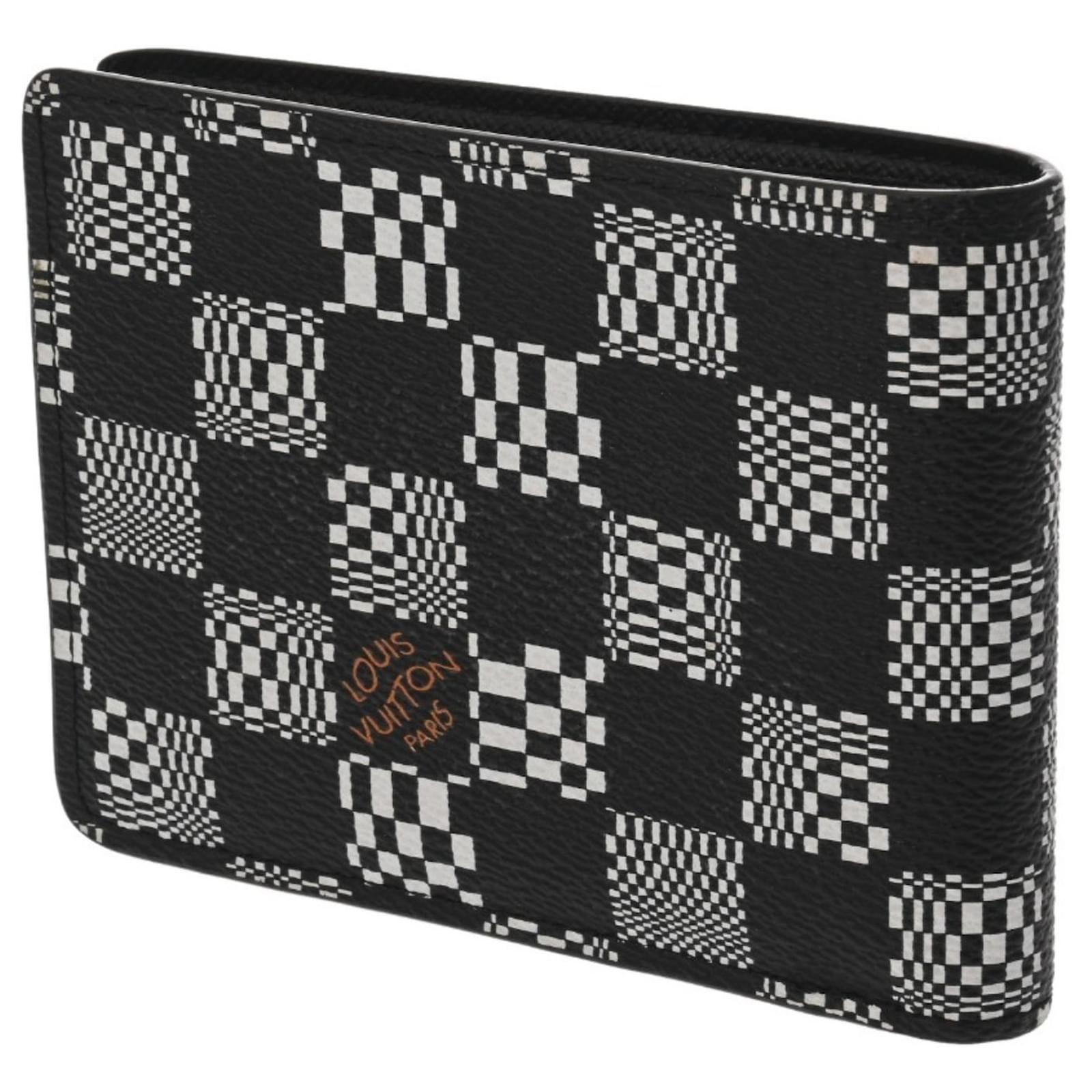 Cartera Múltiple Damier Negra Louis Vuitton Negro
