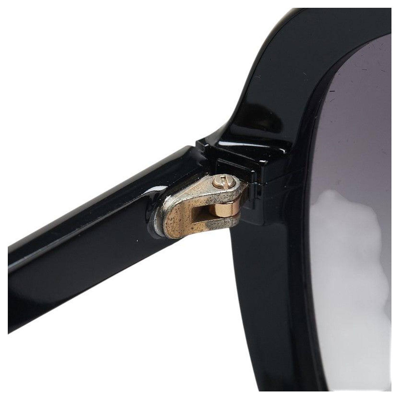 Gucci Interlocking G Sheline Sunglasses Black Plastic ref  display picture 1