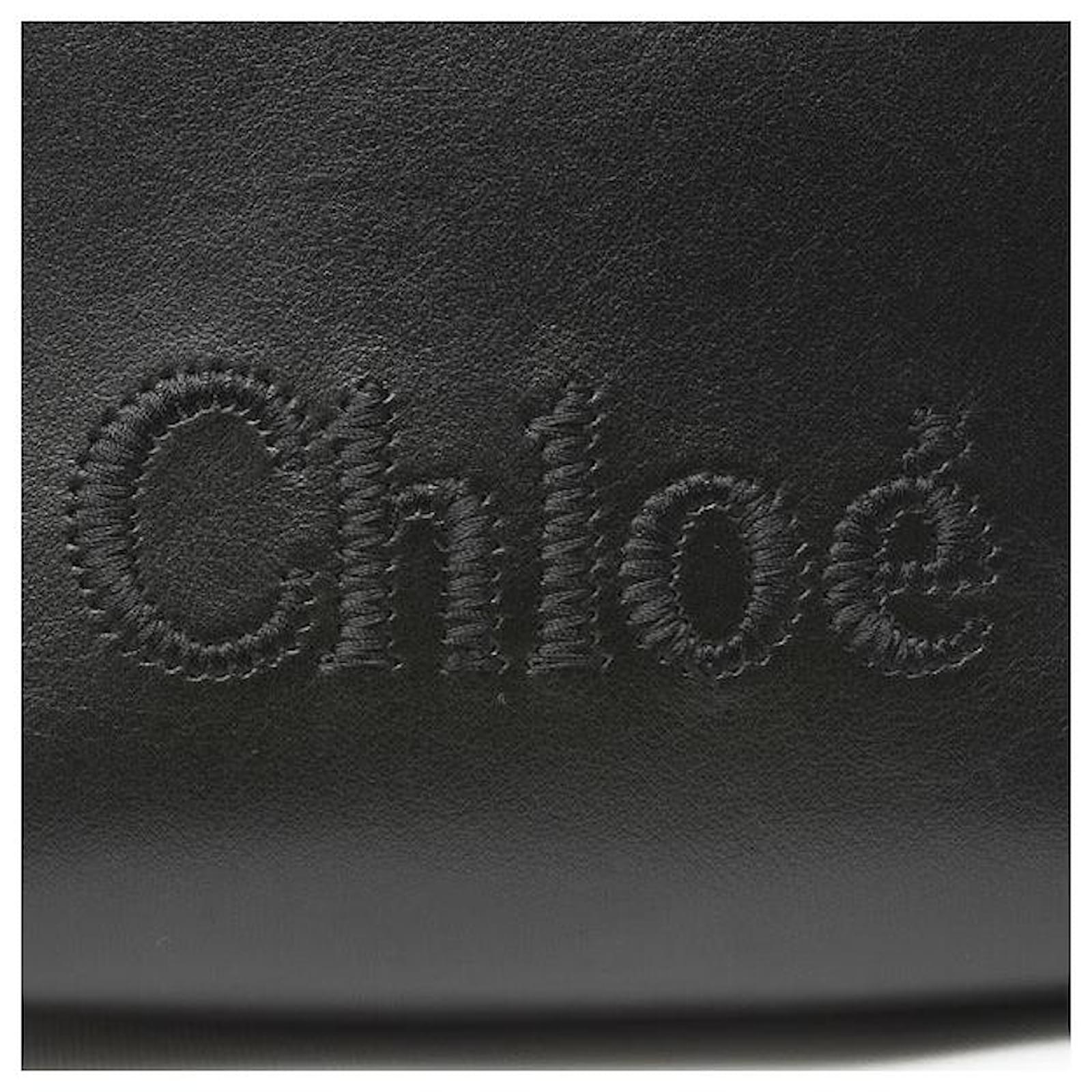 Chloé Chloe Leder 2-Wege Tasche Schwarz Joli Closet