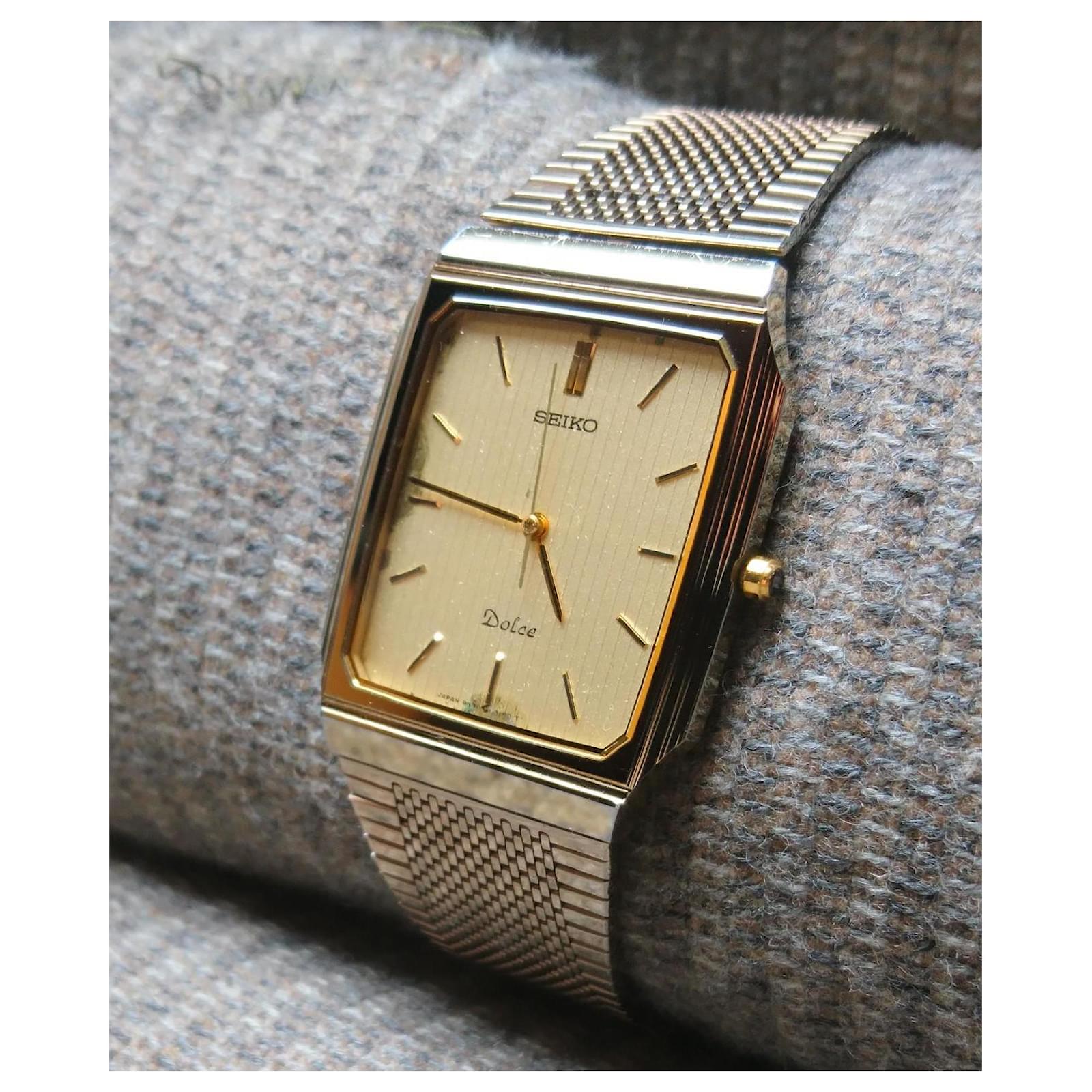 SEIKO セイコー 9531-5160 Dolce ドルチェ ゴールドカラー