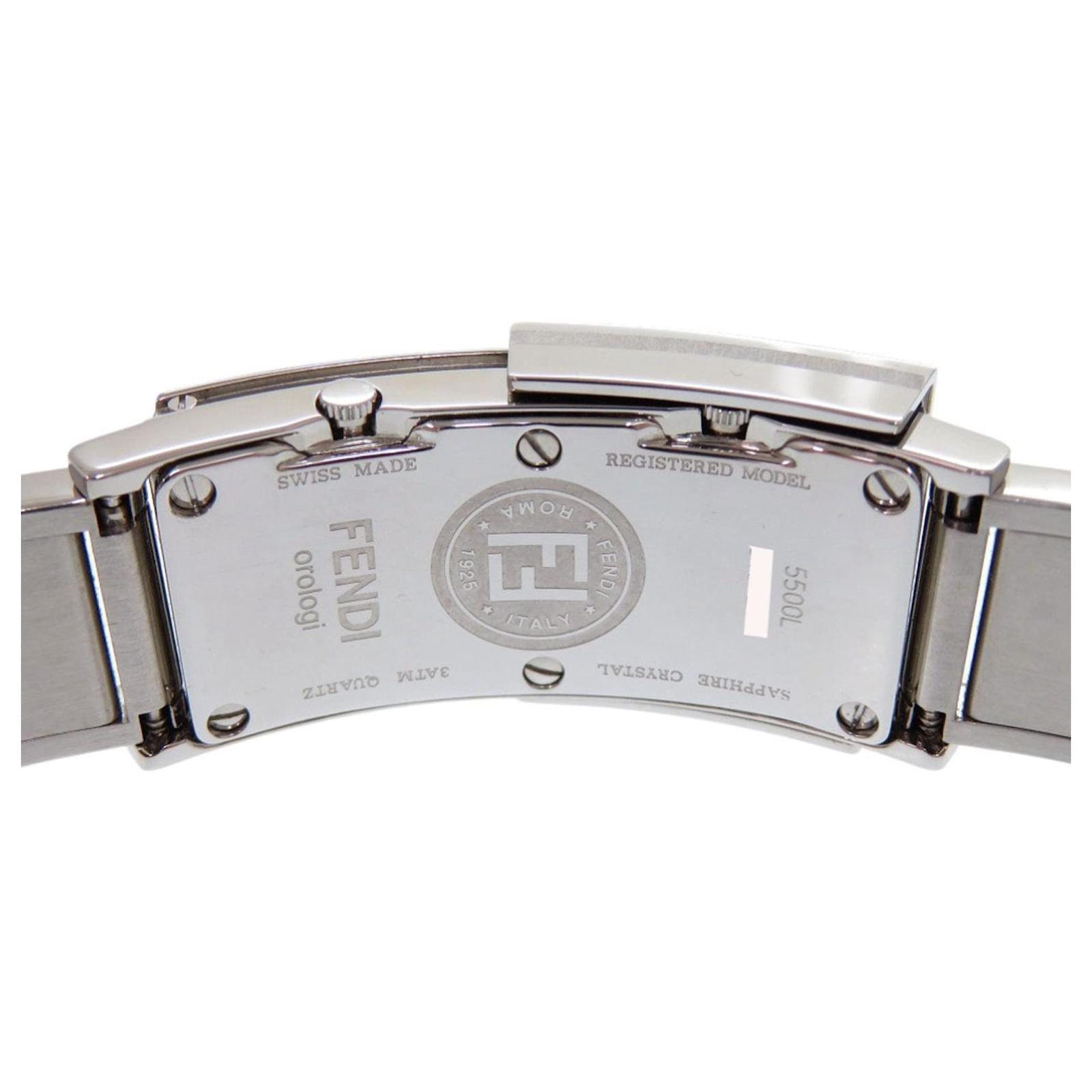 Fendi Secret 2 Time Zone 5500L Quartz Watch ref.2545769 - Joli Closet