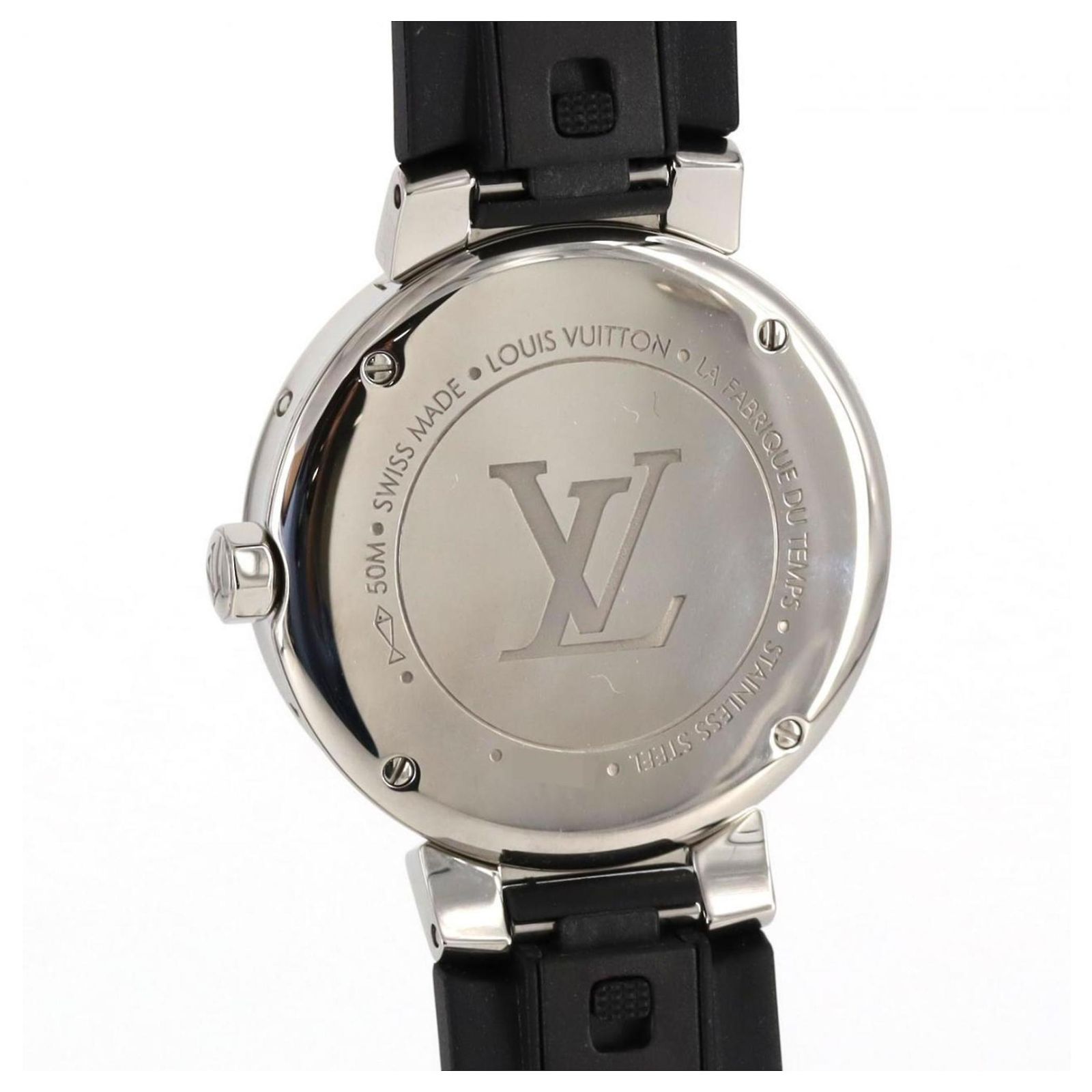 LOUIS VUITTON Tambour Moon Star Q8J10 Silver Dial Quartz Ladies Watch Louis Vuitton Tambour Moon Star Q8J10 Quartz Wristwatch ref  main image 2