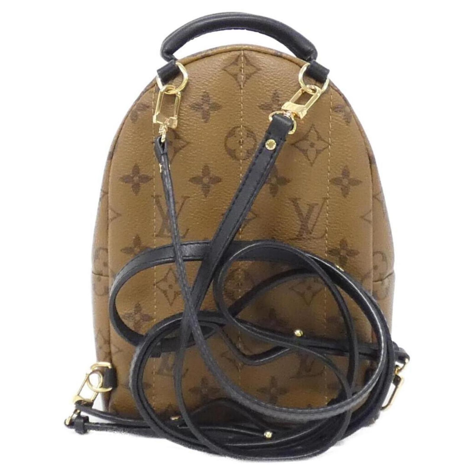 Louis Vuitton Monogram Reverse Palm Springs Backpack Mini 