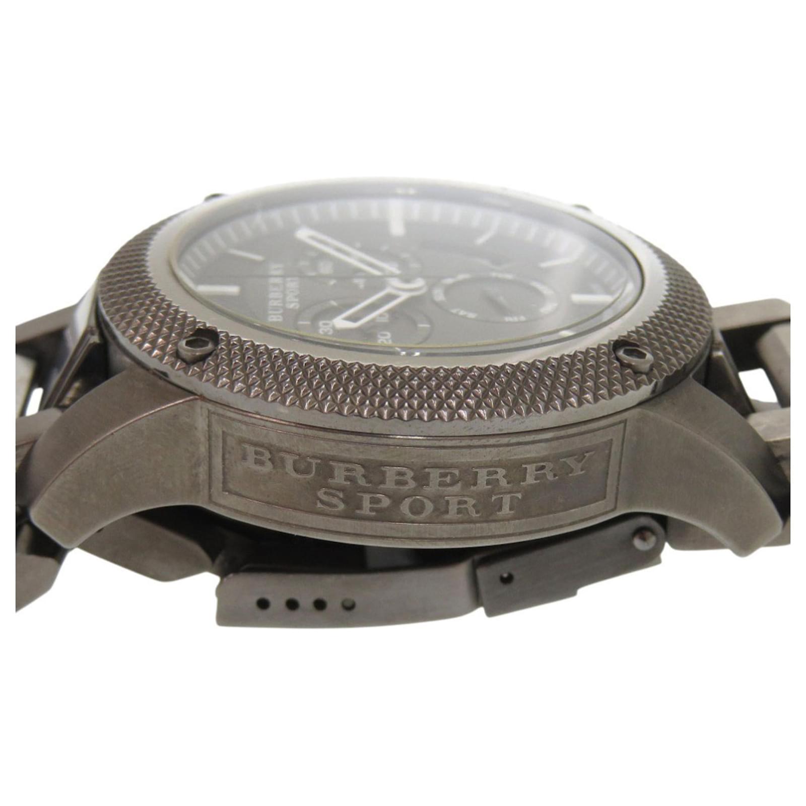 Reloj de pulsera cronógrafo Burberry Sport BU7716 Castaño ref