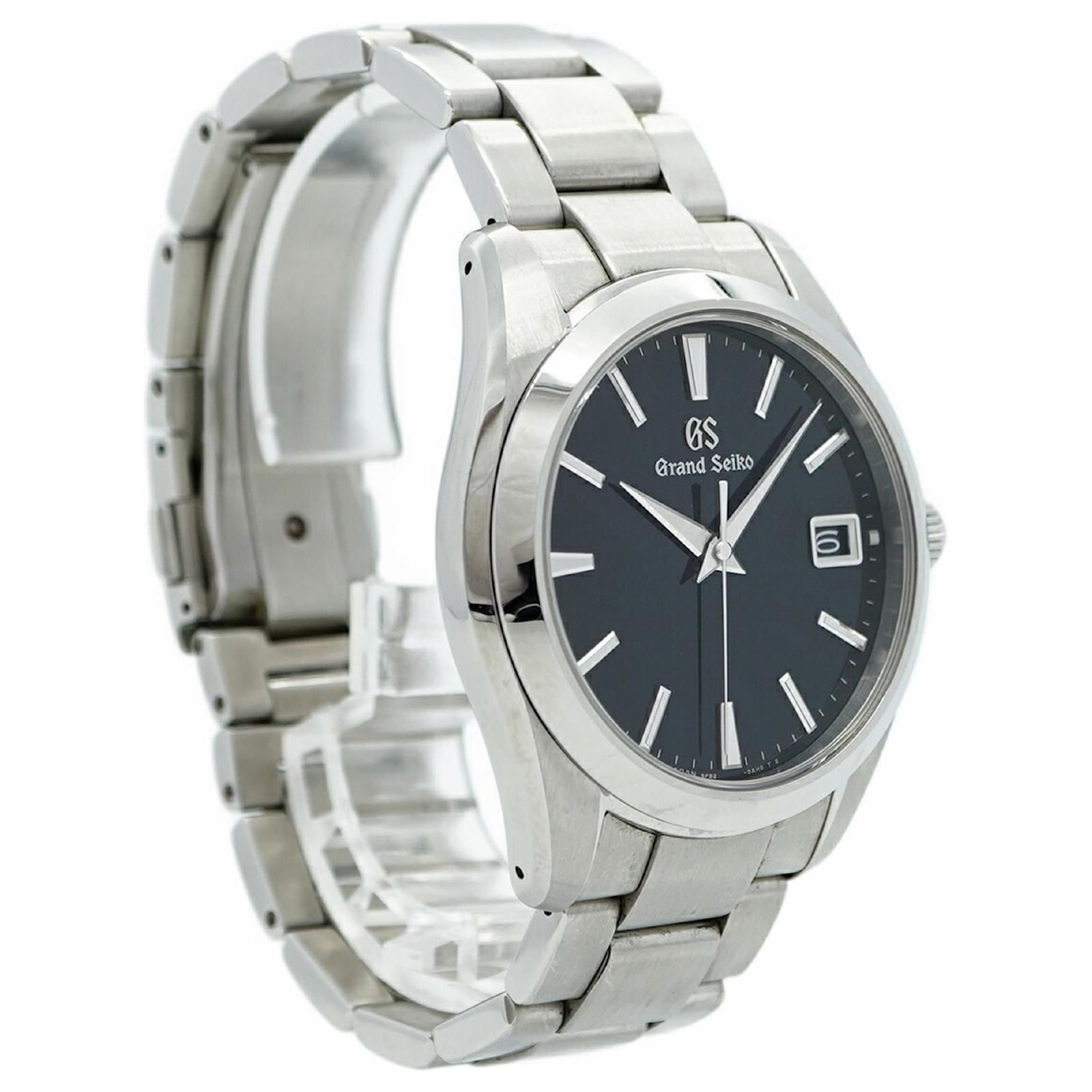 Seiko Grand SBGV223 Black Dial Men's Watch Joli Closet