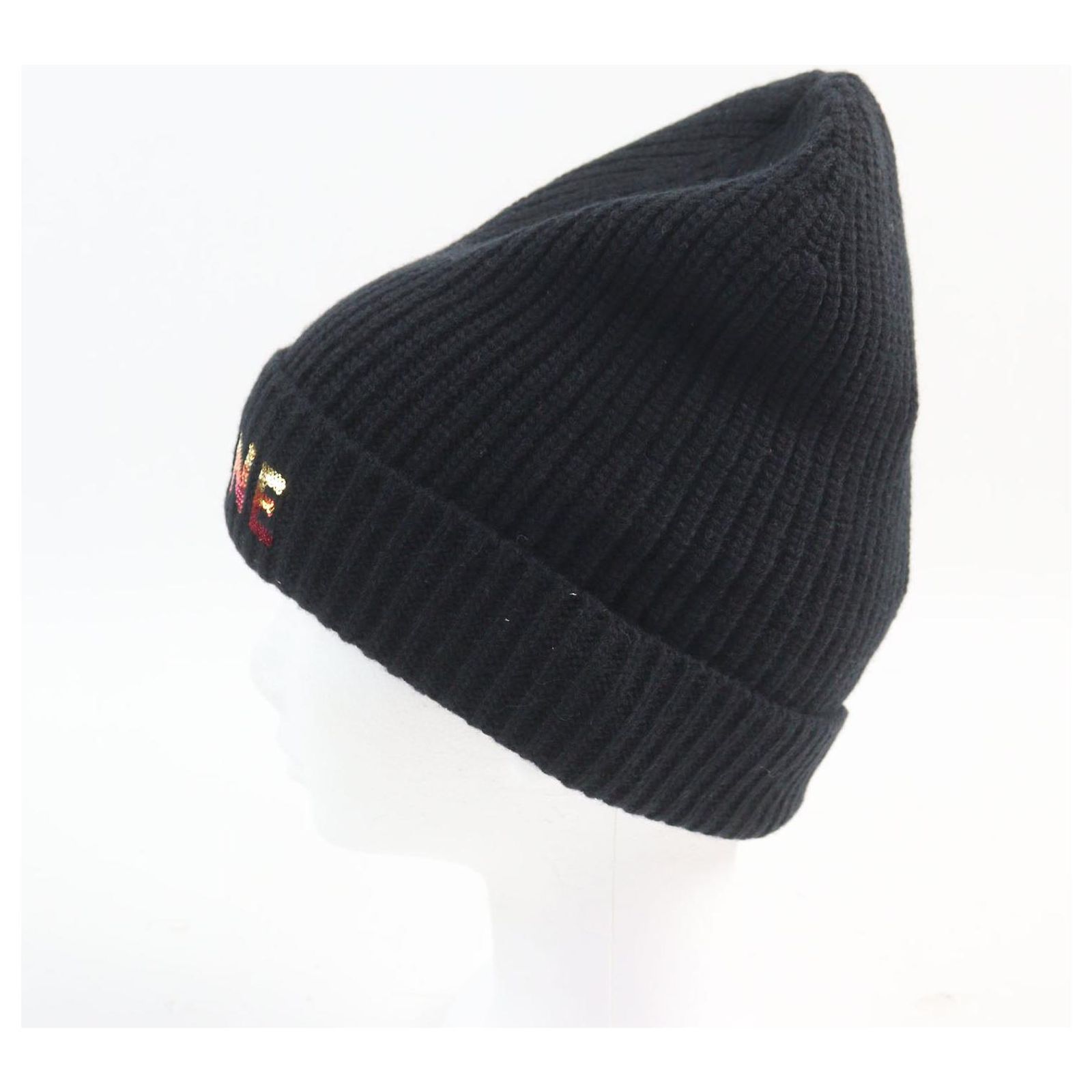 Celine Sequin Logo Cotton Cap Black triomphe baseball cap in cotton - BLACK | CELINE main image 4