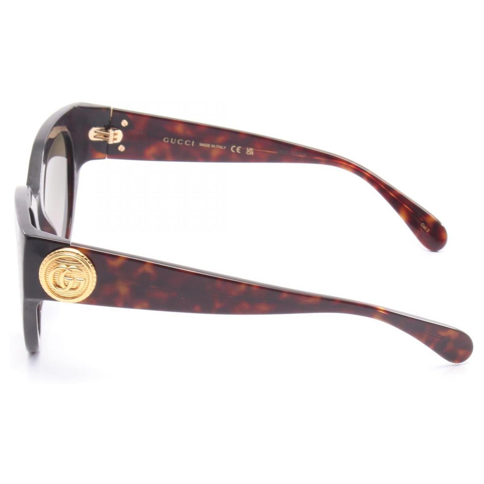 Gucci GG1408S003 Sunglasses Brown Plastic ref.2554961 - Joli  display picture 3