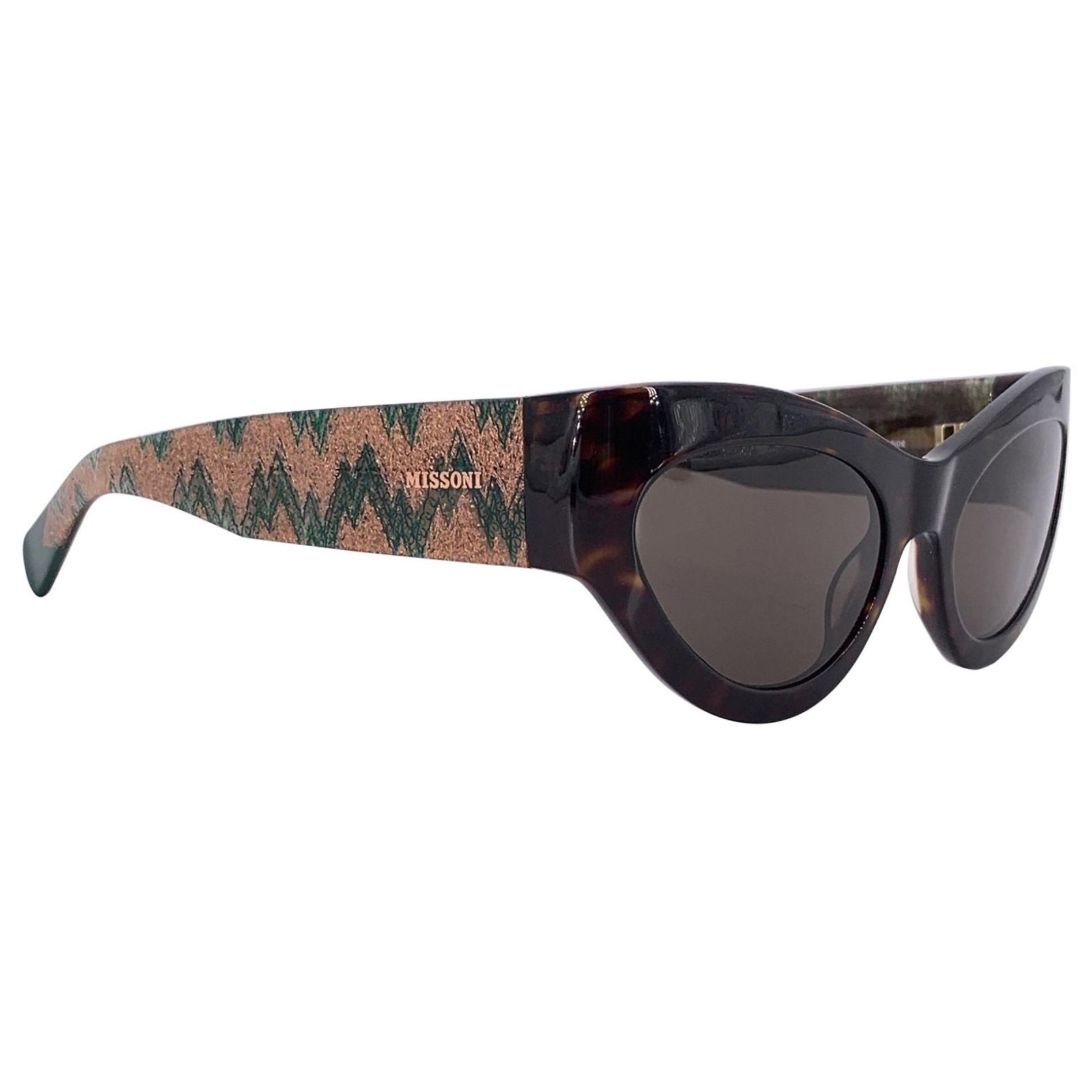 Missoni Brown Cat Eye MIS 0078/S 086 Sunglasses 55/20 140 mm  display picture 1