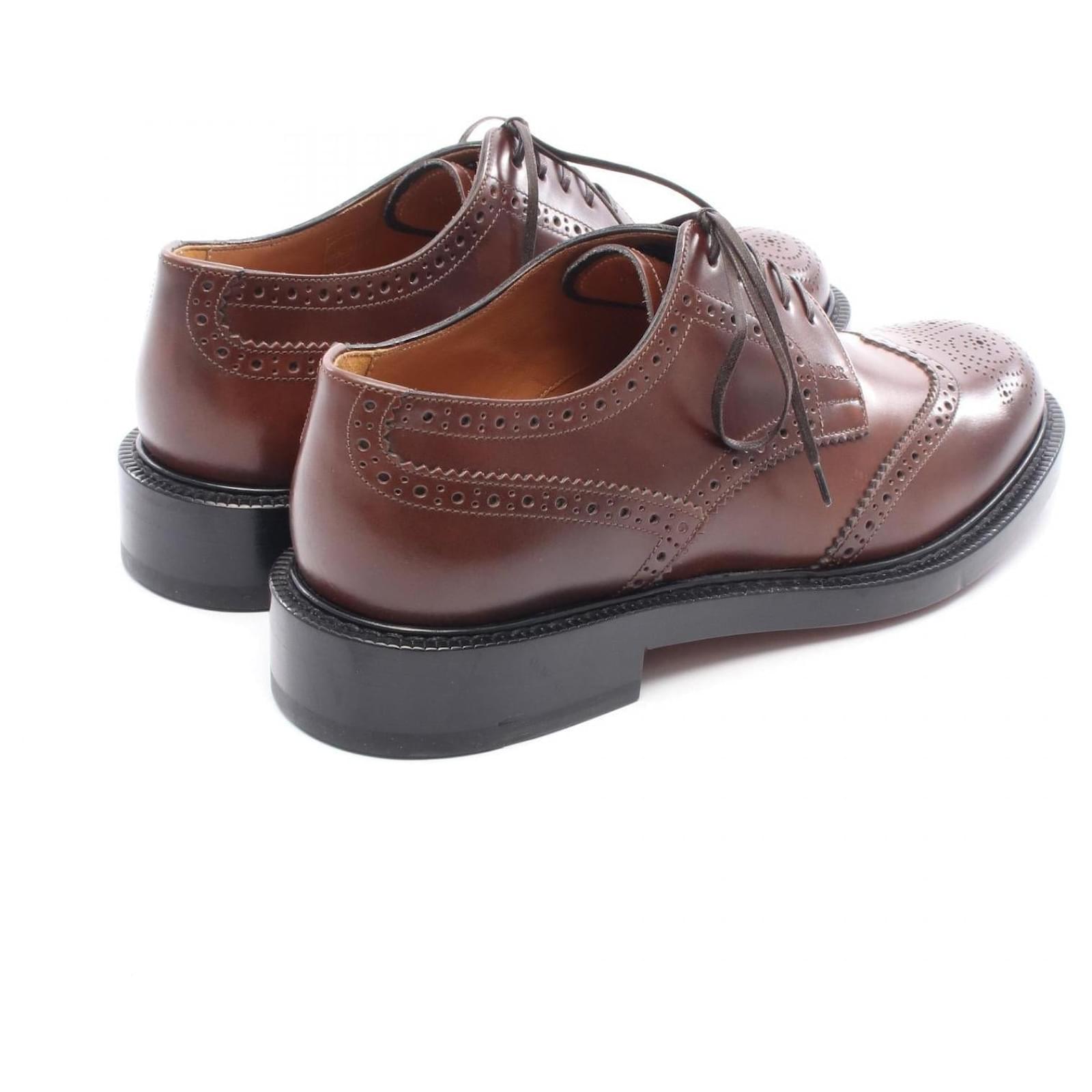 Dior Dress Shoes Leather Dress Shoes Brown Joli Closet
