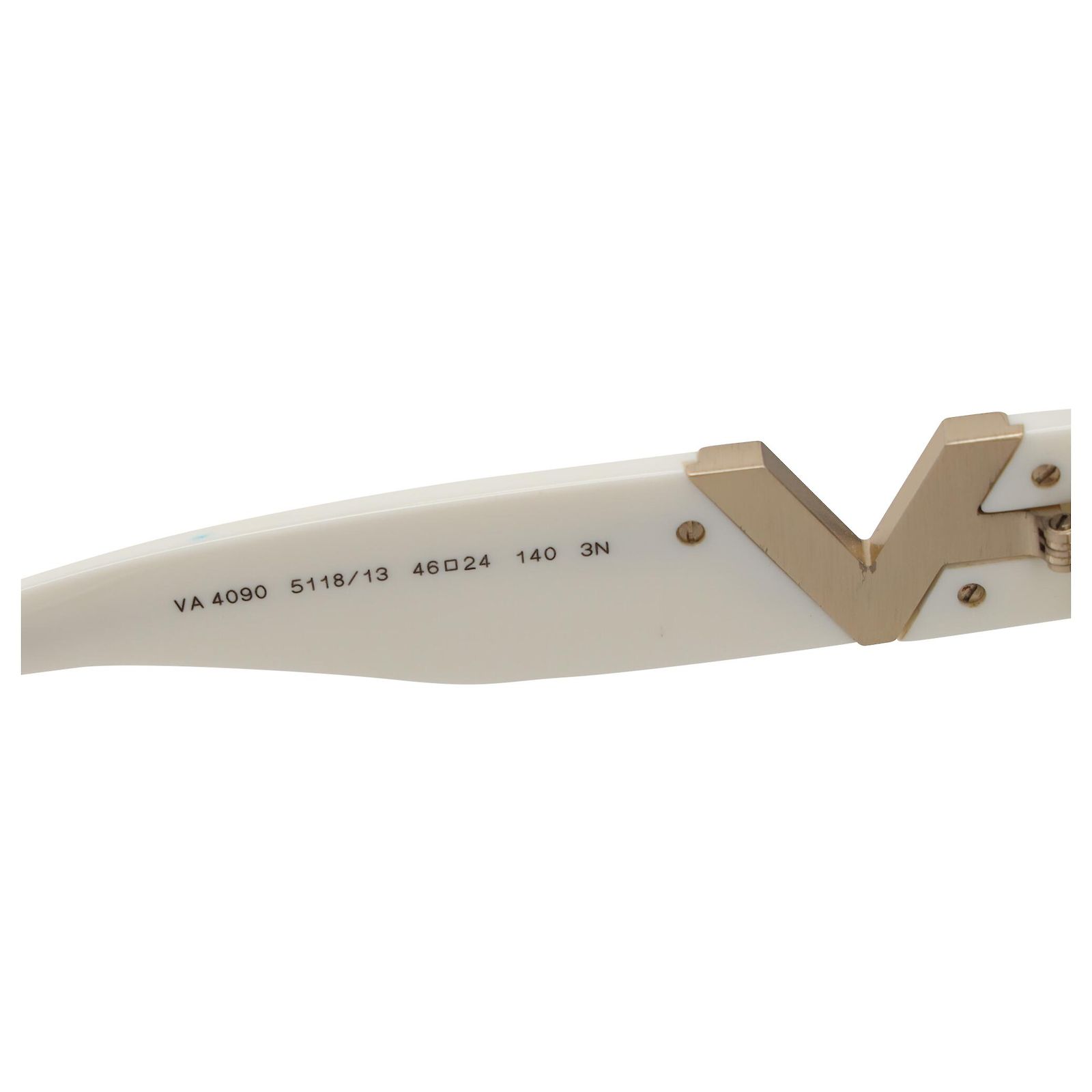 Valentino Garavani VLogo VA4090 Cat-Eye Sunglasses in Ivory Acetate Valentino V Due VLS103 Cat Eye Sunglasses | Maverick & Wolf main image 4