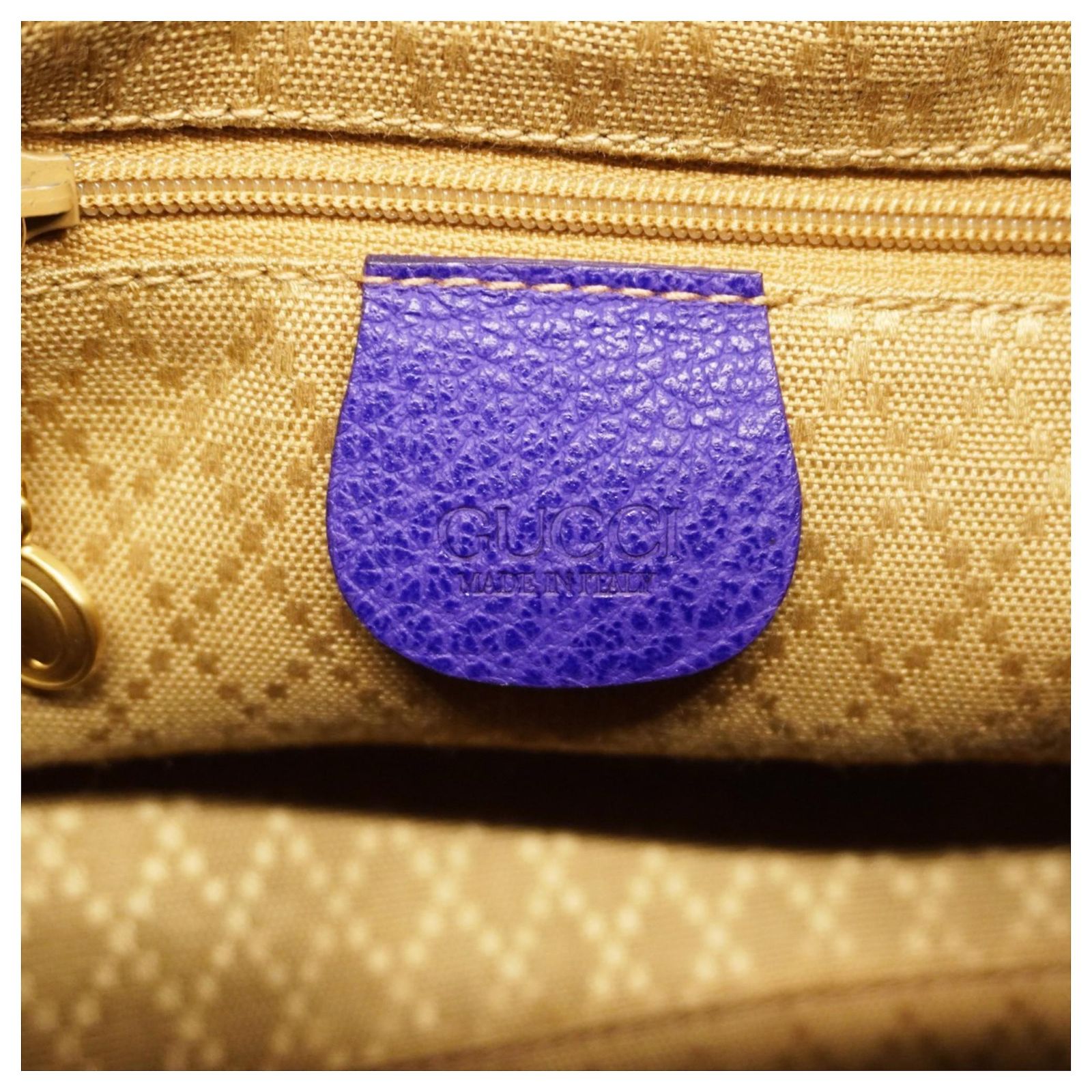 Gucci Deep Purple Suede Backpack Gucci Suede Studded Large Jackie Shoulder Bag Purple 1312226  main image 2