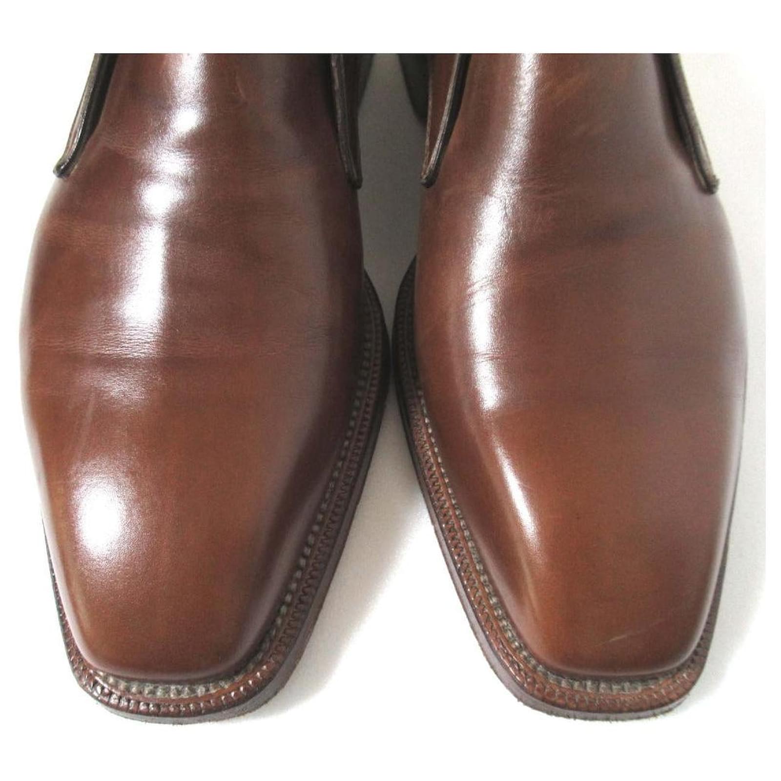 Zapatos de negocios de cuero de hebilla simple Napoli Couture de