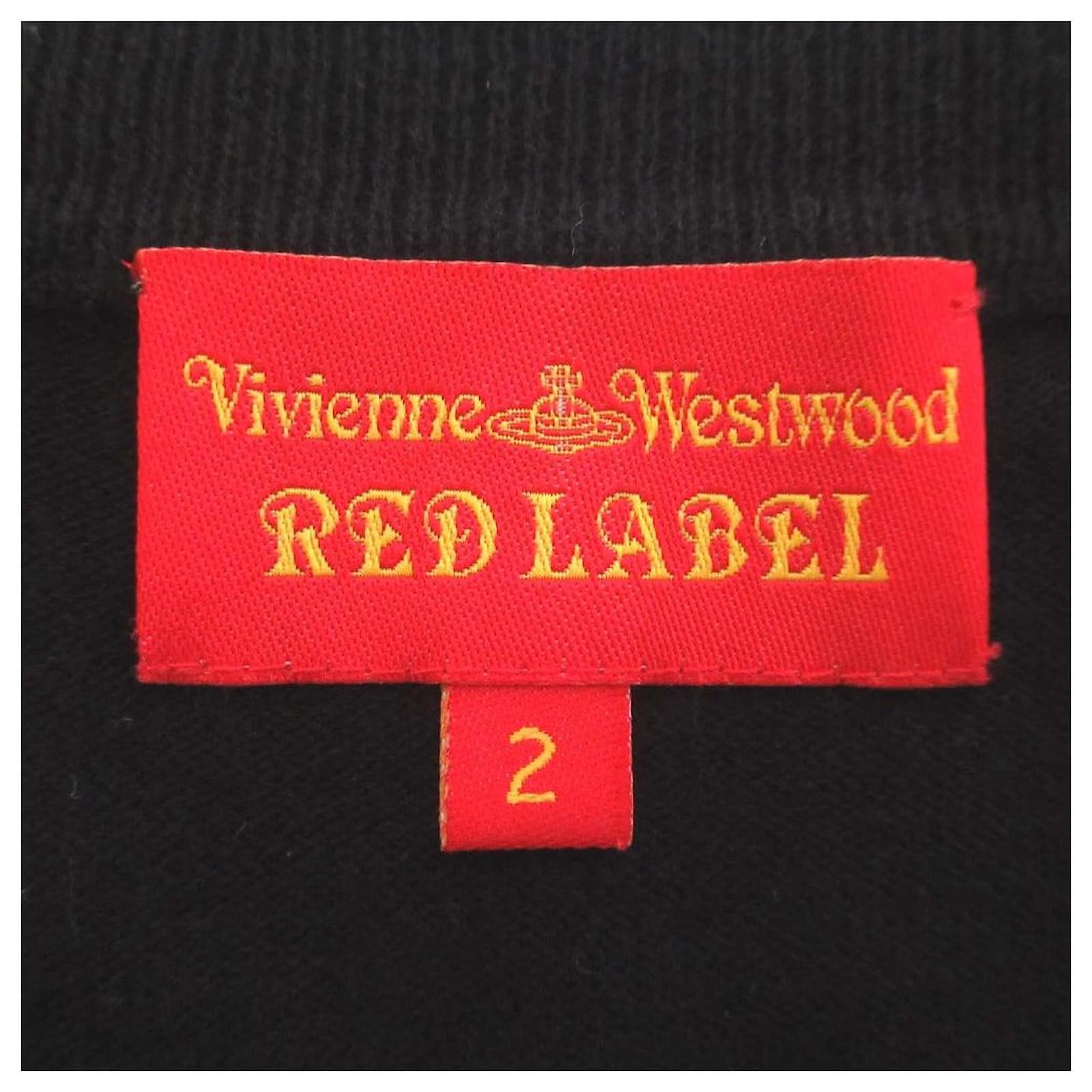 Vivienne Westwood RED LABEL Orb Embroidery Knit Cardigan Black