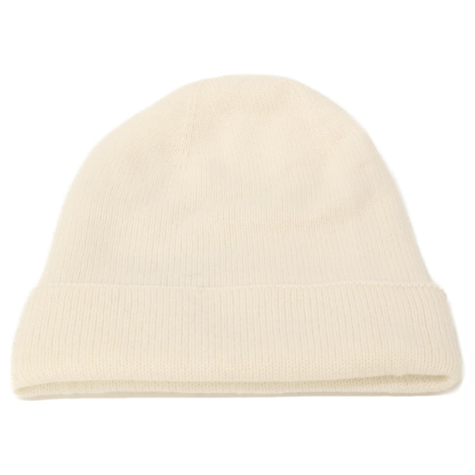 Chanel 100% Cashmere White Beanie ref.JC2577292 (Sold) - Joli Closet