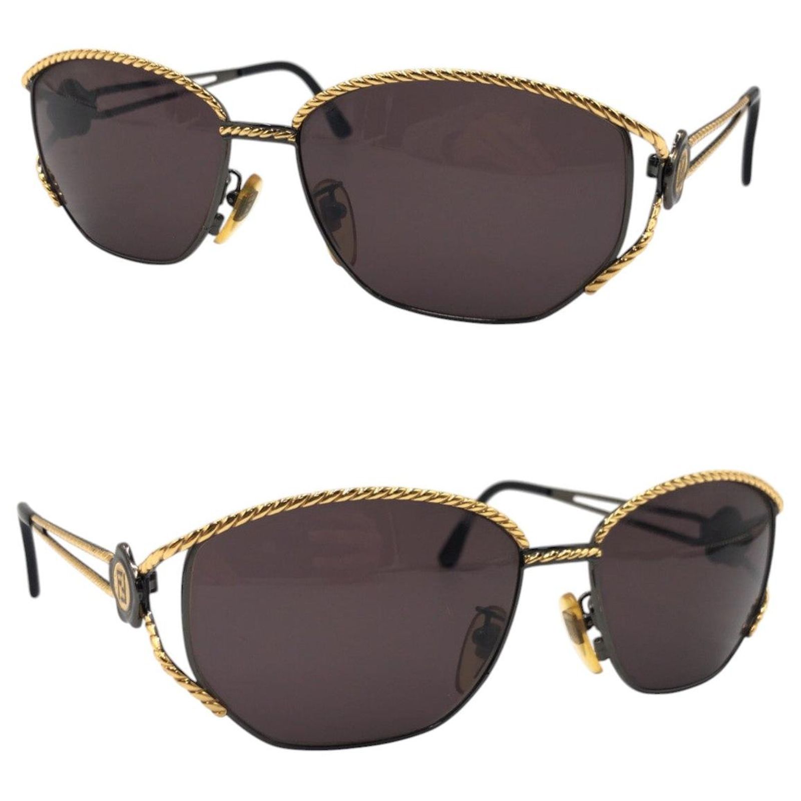 Fendi SL7023 Metal Sunglasses Black ref.2584331 - Joli Closet