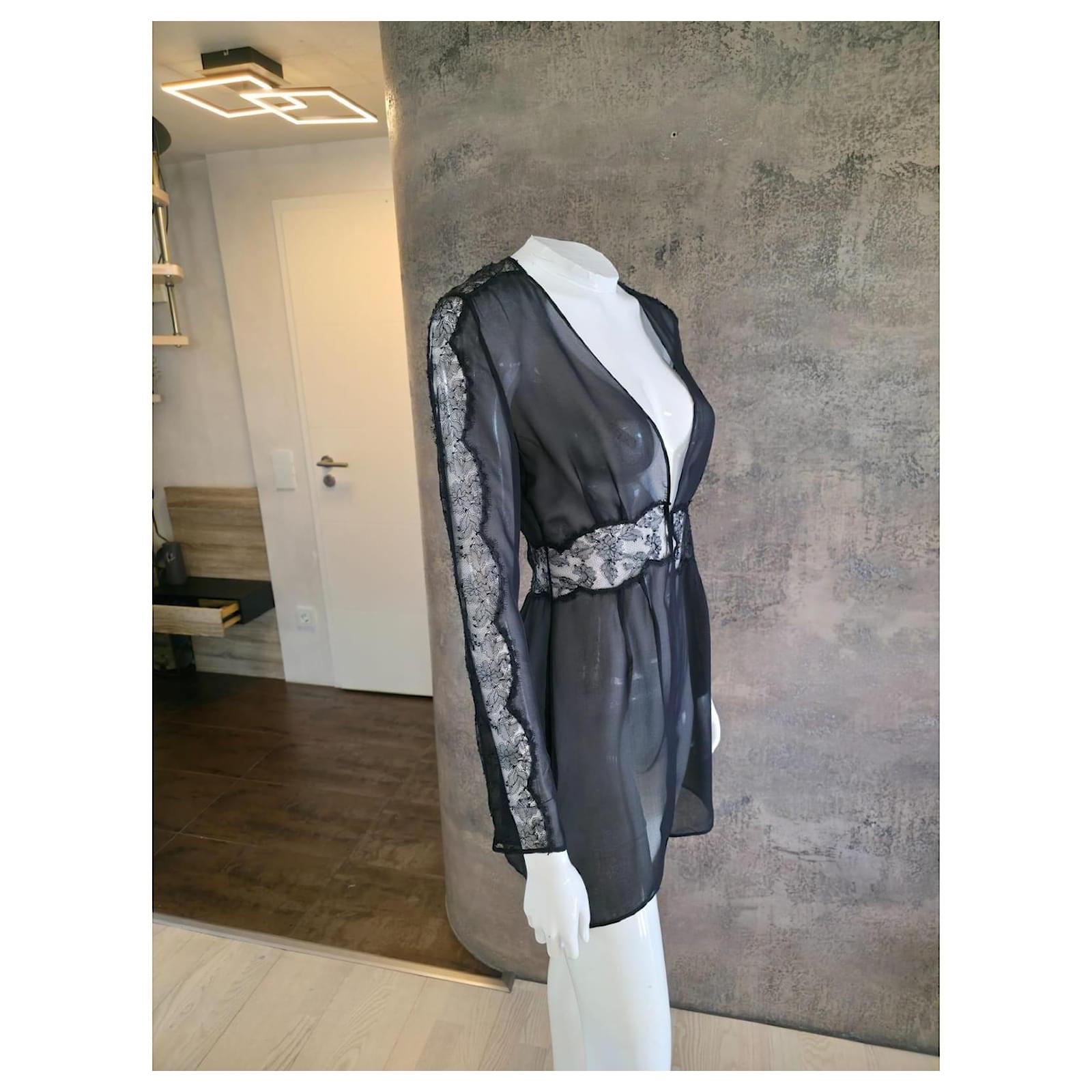 Agent Provocateur Nightgown Black Silk ref.2584512 - Joli Closet