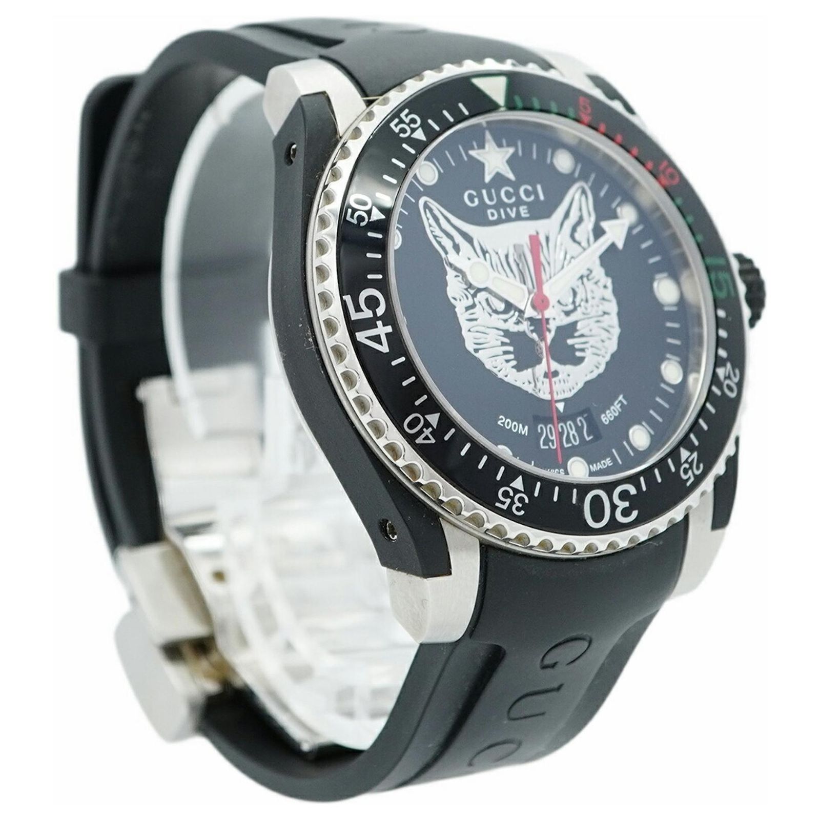 Gucci Dive 136.3 Black Dial Men
