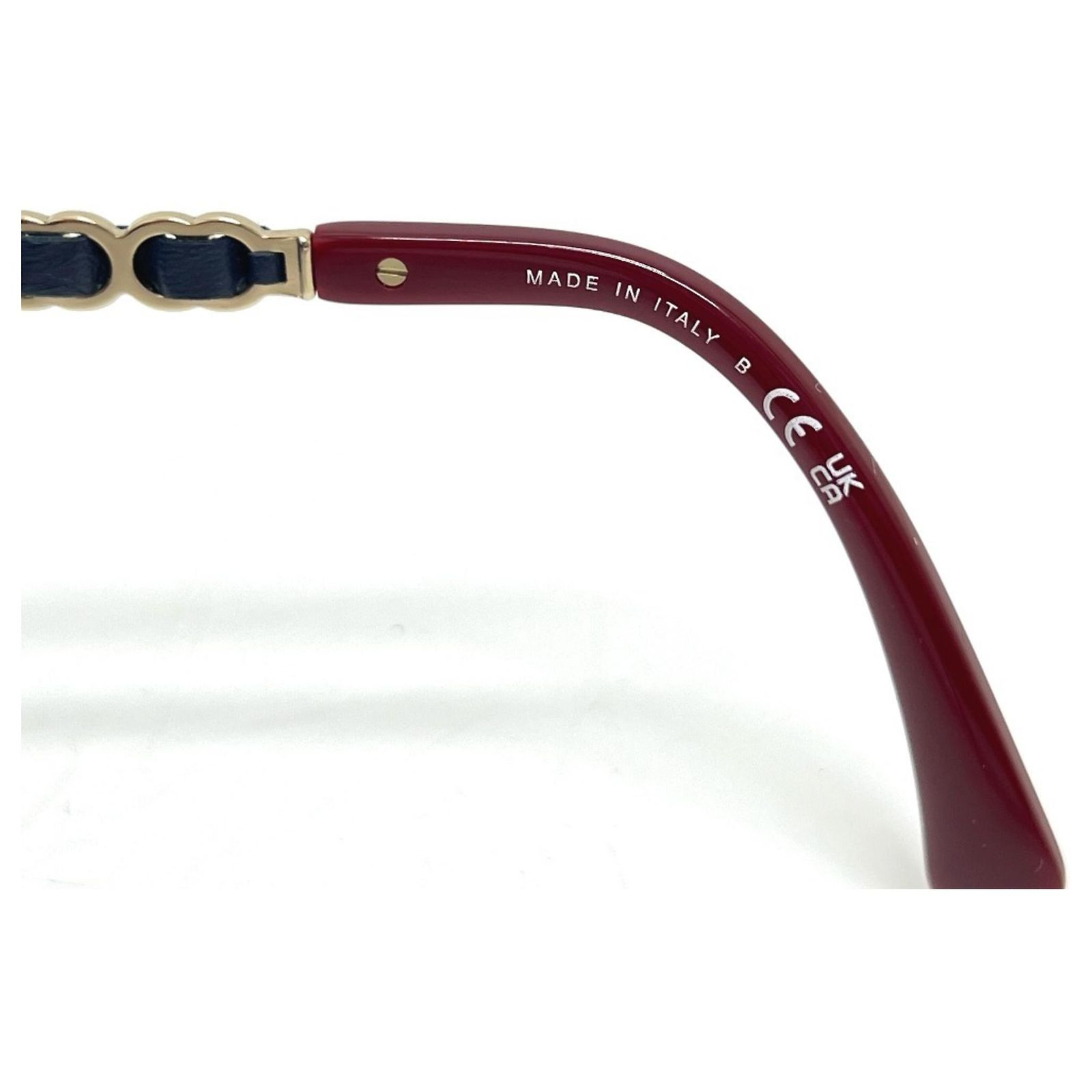CHANEL COCO Mark Sunglasses metal Silver CC Auth 178795V CHANEL Sunglasses: Shield Sunglasses, metal — Fashion | CHANEL main image 2