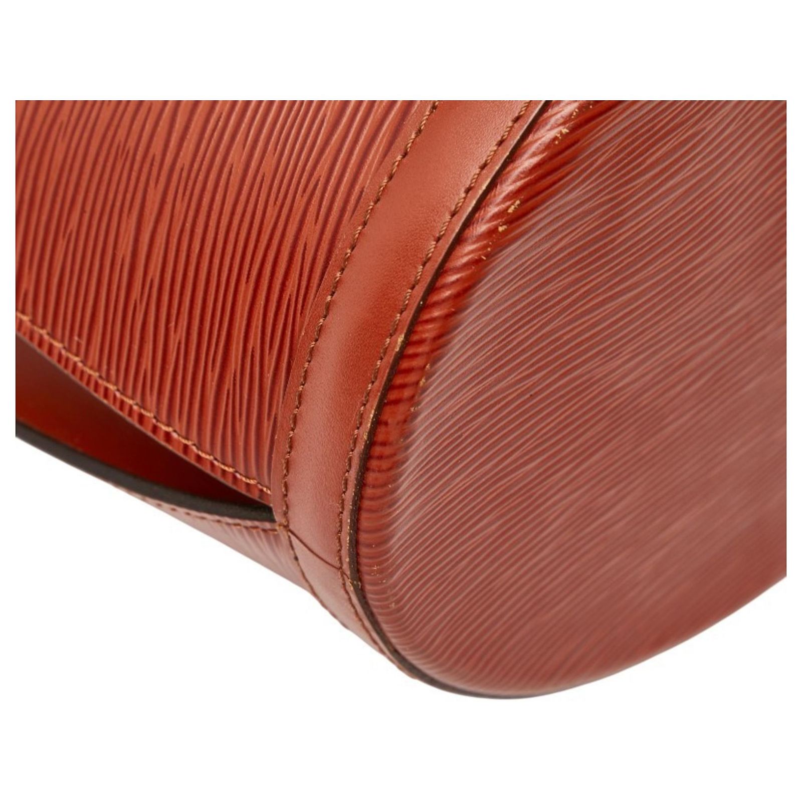Louis Vuitton Epi Cluny One-Shoulder Bag Brown Leather ref.2599825 