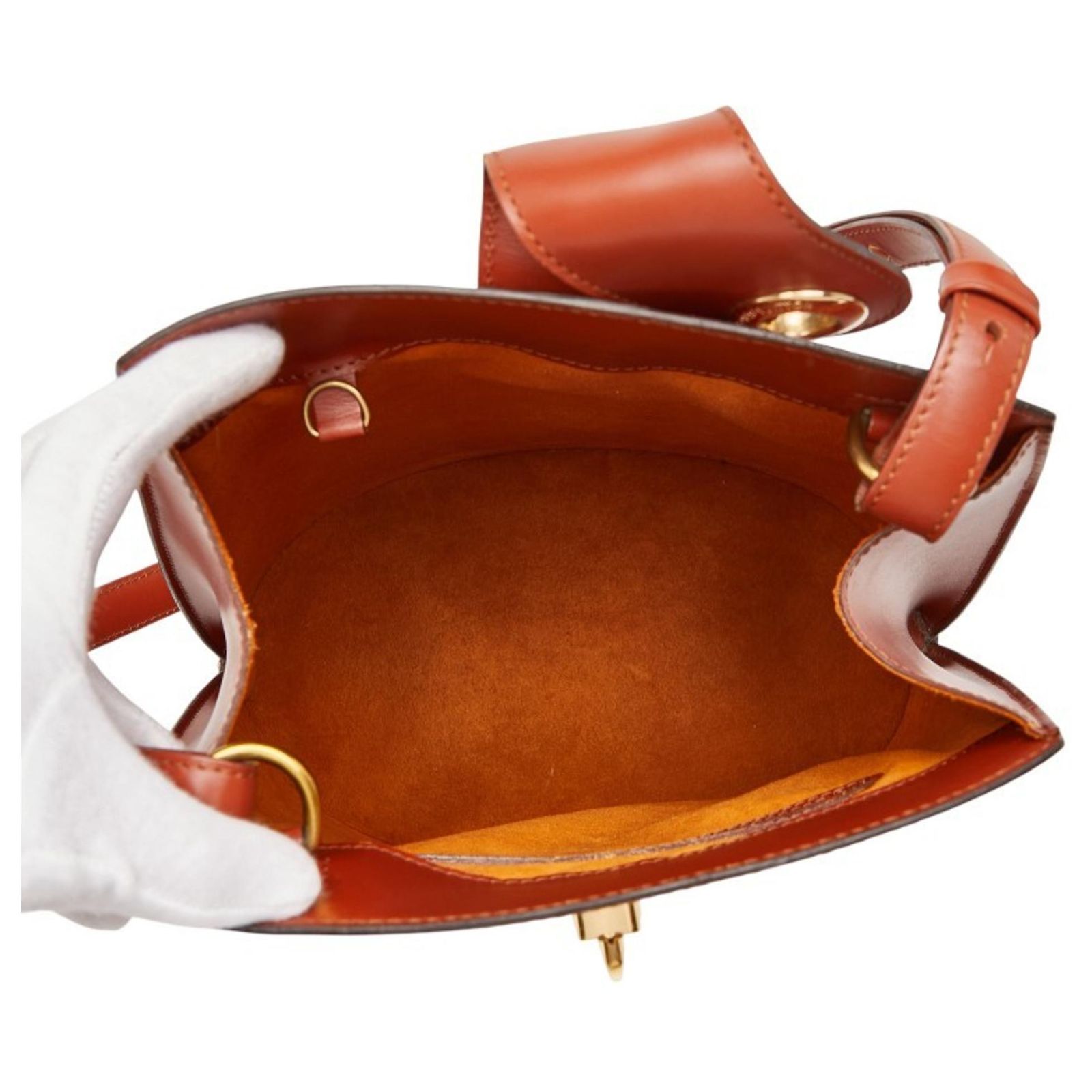 Louis Vuitton Epi Cluny One-Shoulder Bag Brown Leather ref.2599825 