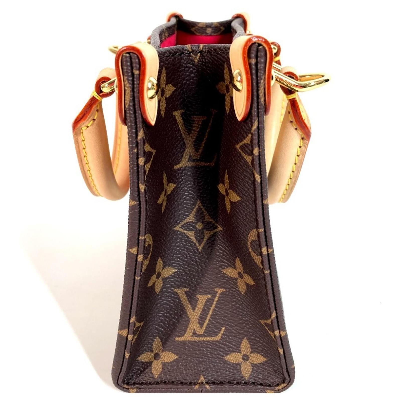 Louis Vuitton M13668 LV x TM Monogram On the Go BB Bag Brown