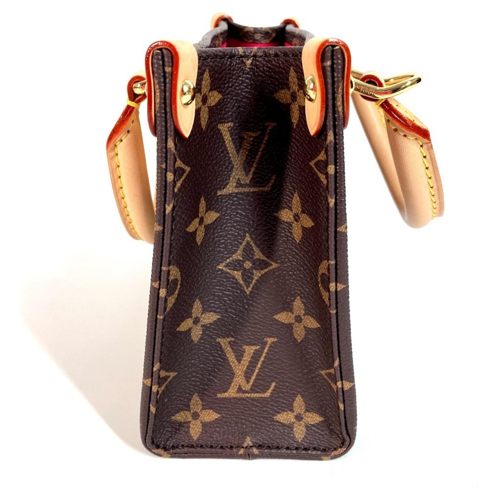 Louis Vuitton M13668 LV x TM Monogram On the Go BB Bag Brown