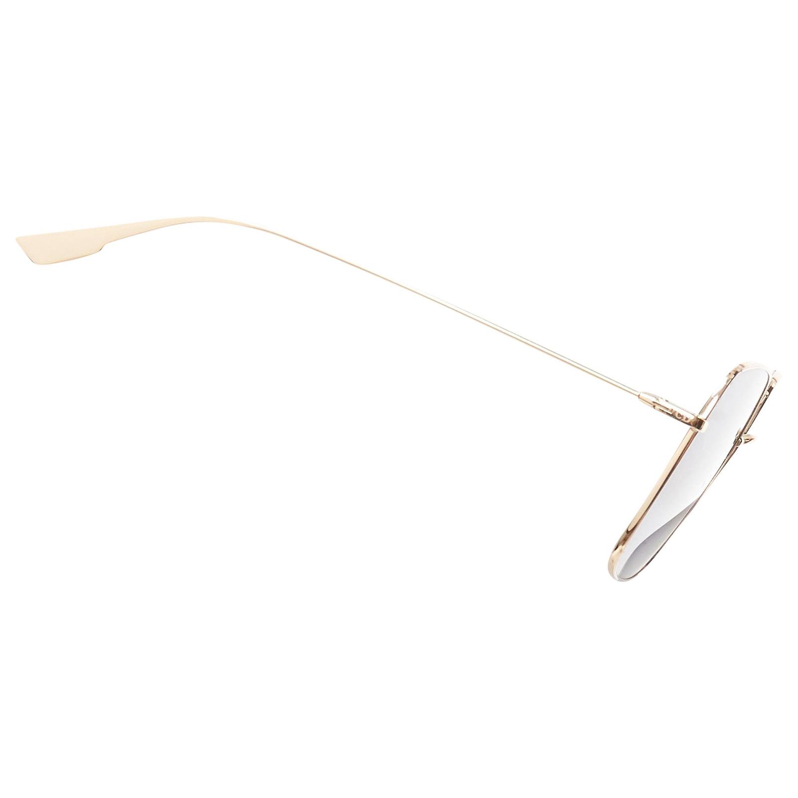 CHRISTIAN DIOR LKSA9 CD logo gold trim blue square frame sunnies Pre-loved Christian Dior LKSA9 Square Sunglasses - £220 main image 3