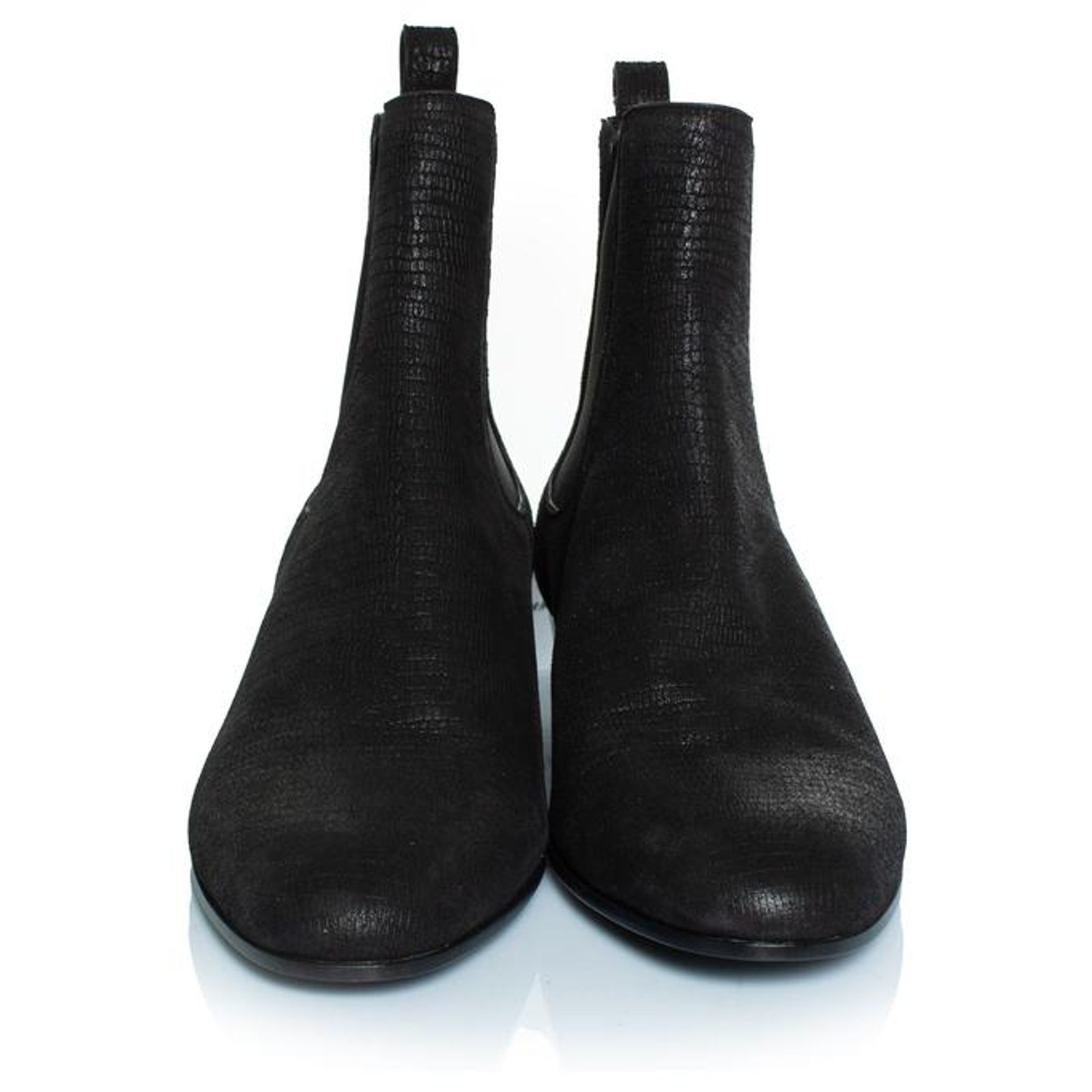 Saint Laurent Cole 45 lizard effect Chelsea boots ref.2602975