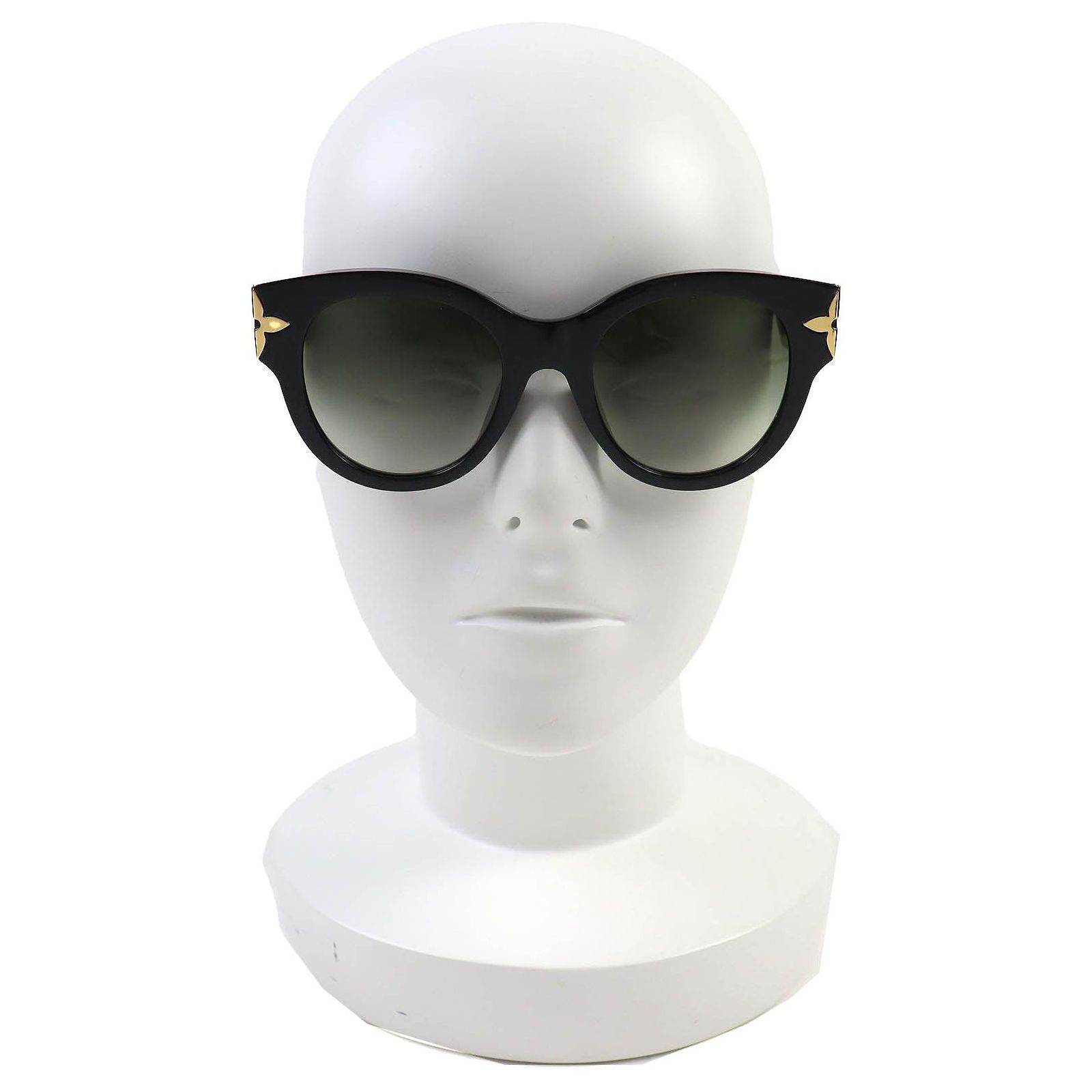 Louis Vuitton Monogram Flower Edge Sunglasses Louis Vuitton Acetate Flower Edge Round Sunglasses Z1777W  main image 2