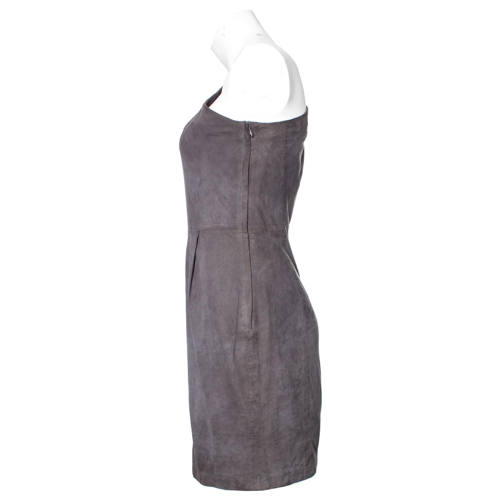 oh polly grey suede dress Oh Polly | Dresses | Suede Long Sleeve Dress