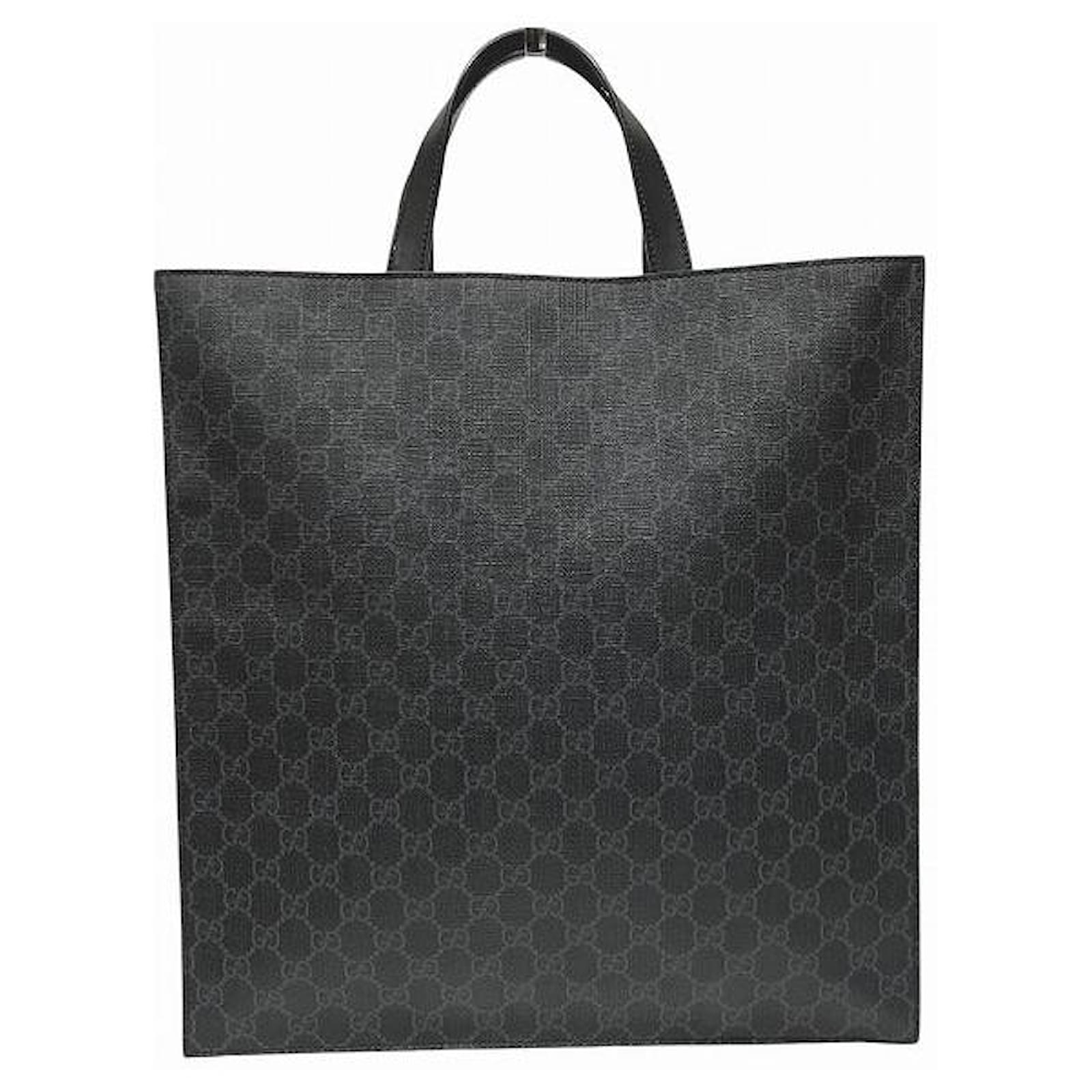 Gucci GG Supreme 2way Bag Black Cloth ref.2609527 - Joli Closet