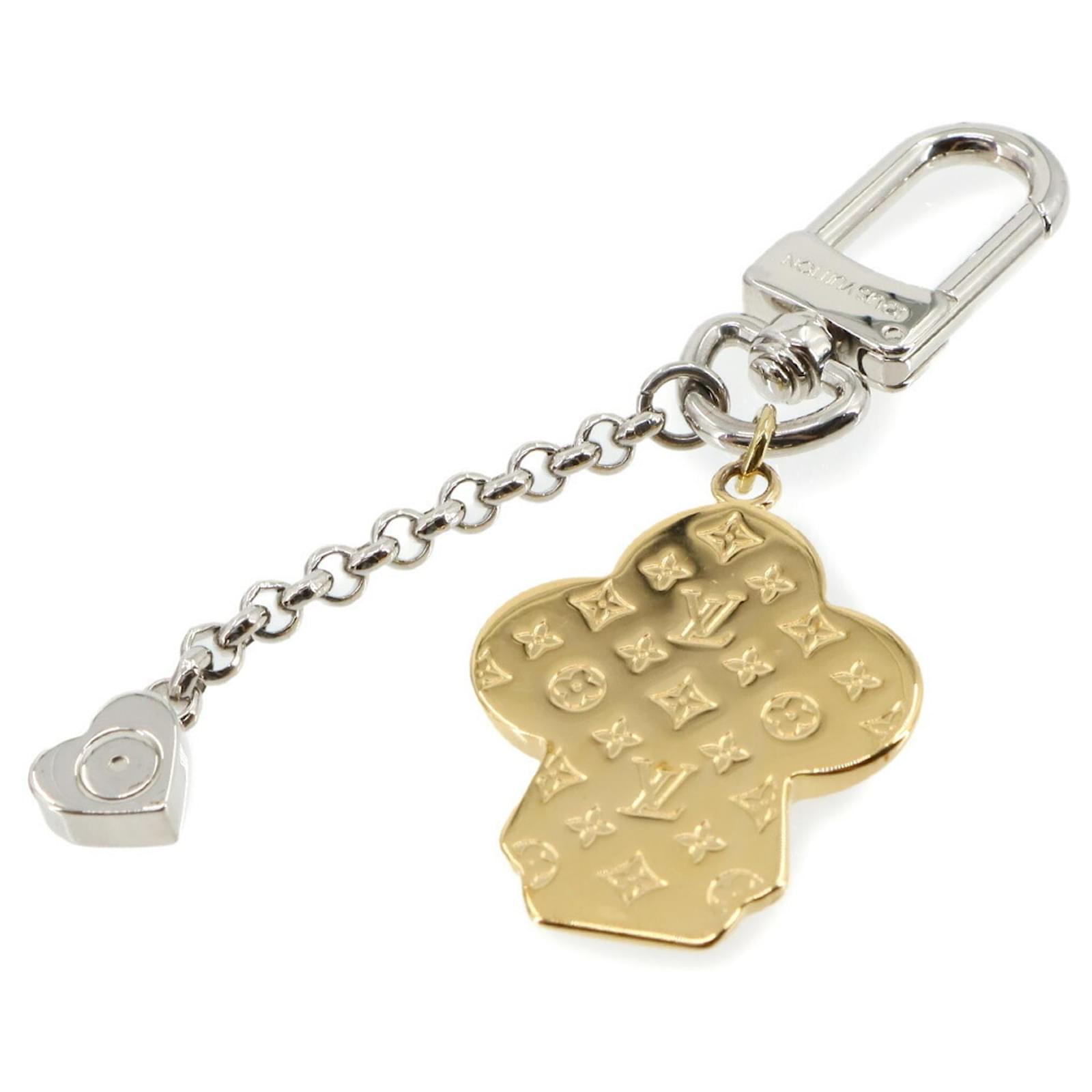 Louis Vuitton Vivienne BFF Best Friend Bag Charm Chain Silvery