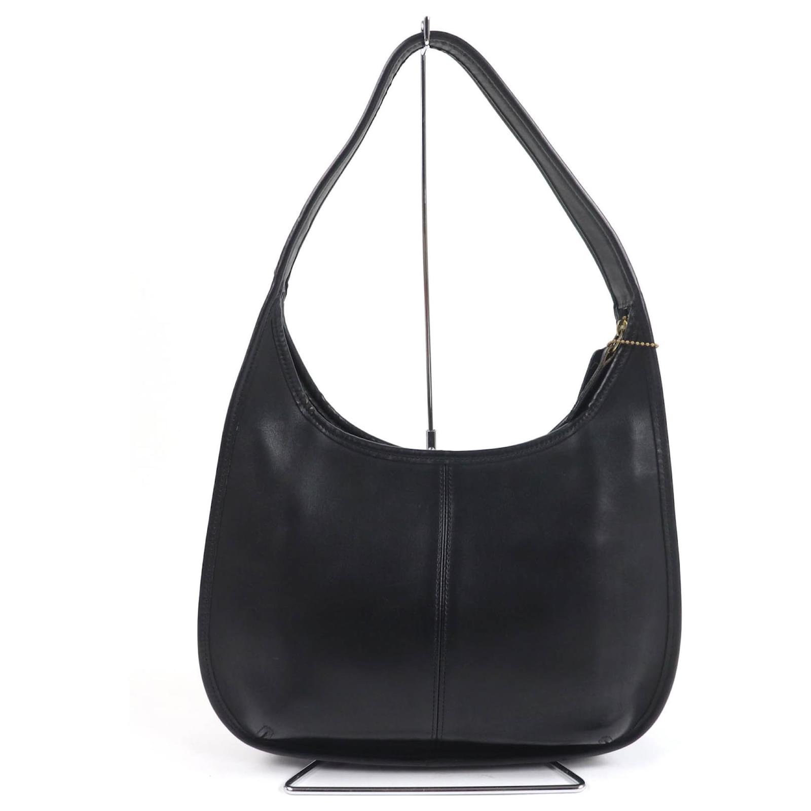 バッグ COACH Ergo one shoulder bag, black COACH Old Coach Vintage 9033 Ergo Glove Leather One-Shoulder Bag