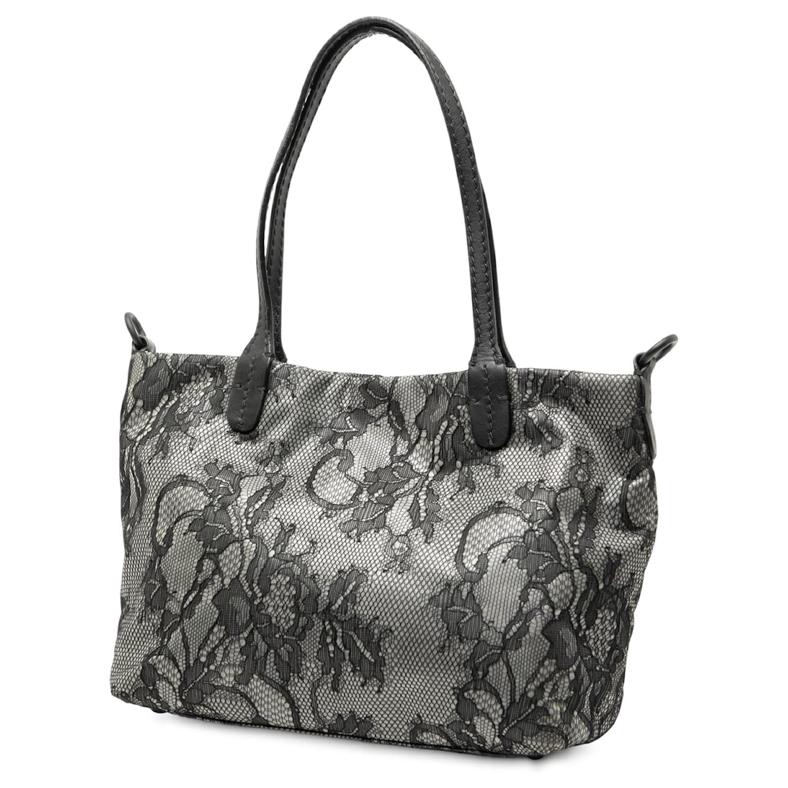 Valentino Black Atelier Lace Satchel Cloth ref.JC2618288 (Sold