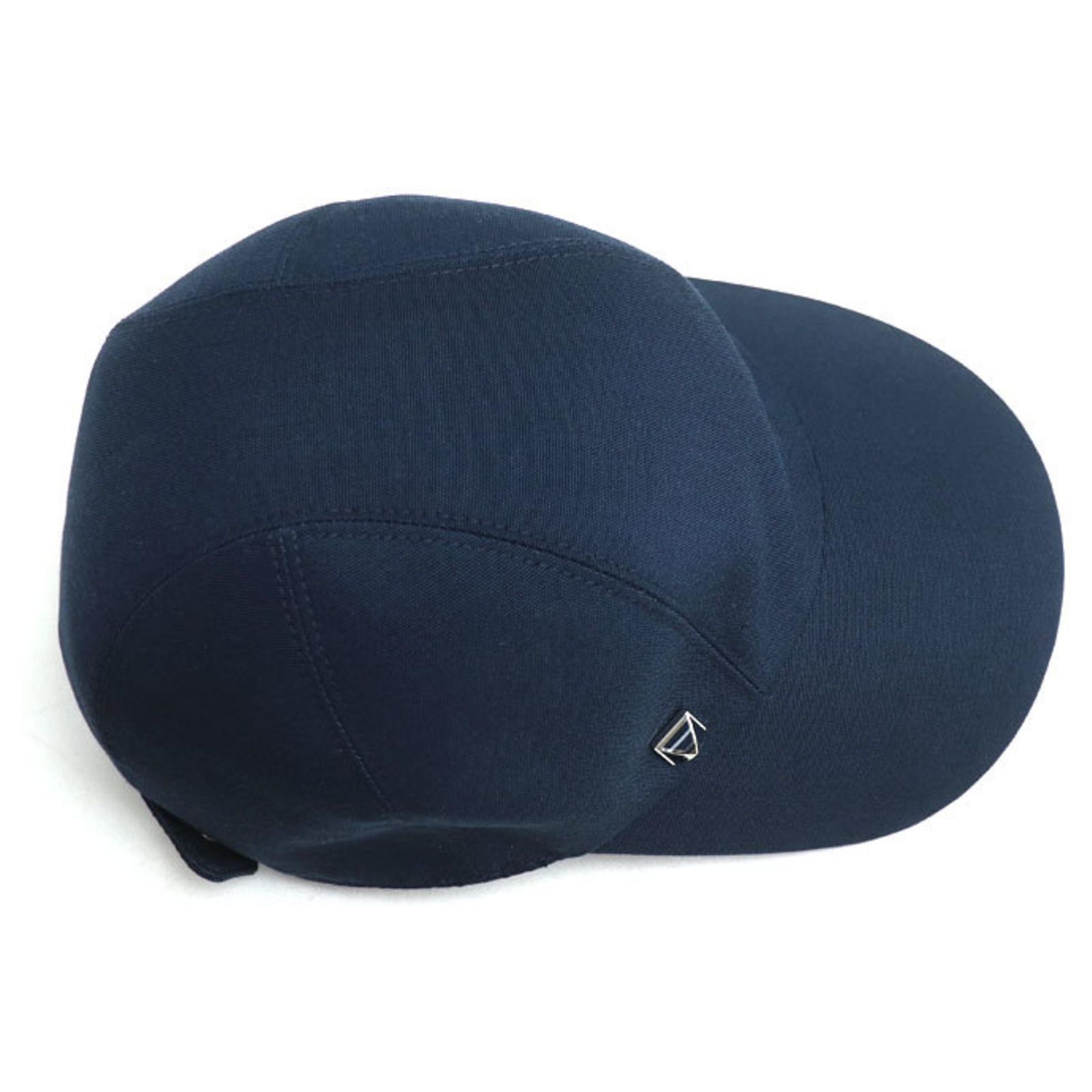 Hermès Hermes Davis Poix Medor Cap in Navy Navy blue Cotton  display picture 1