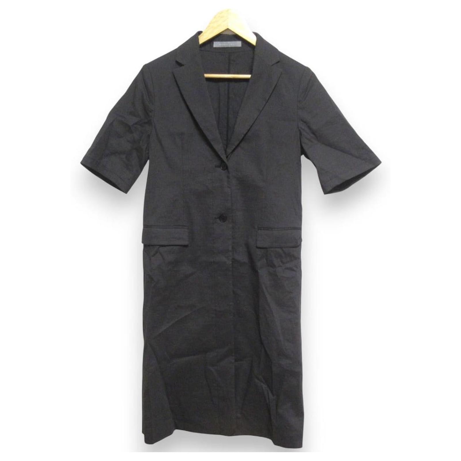 Theory luxe ECO CRUNCH WASH BANNER ブラック