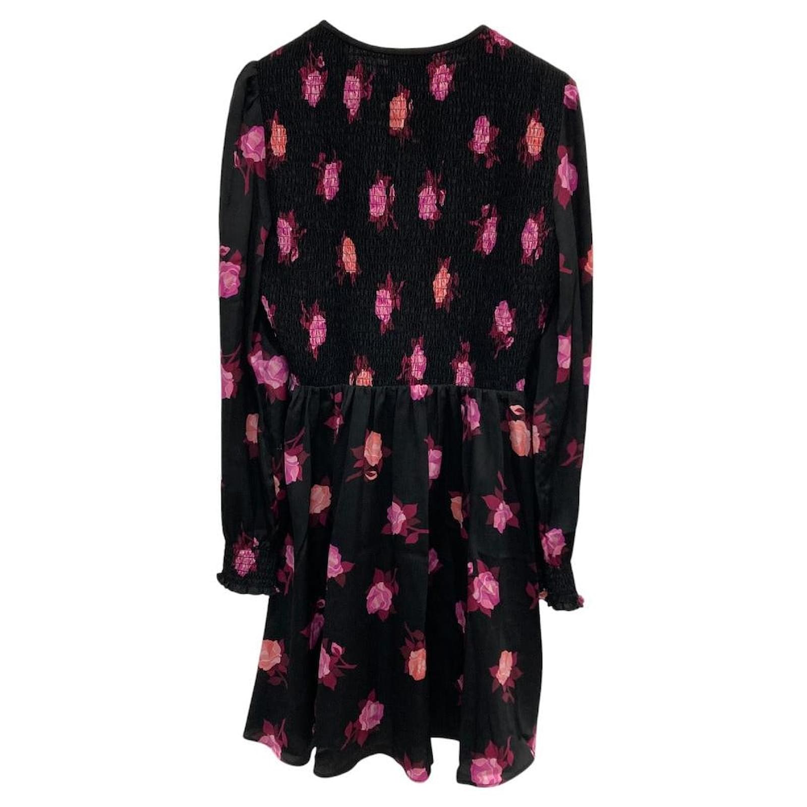 kate spade pink and black dress Kate Spade: Spotlight Fit and Flare Dress