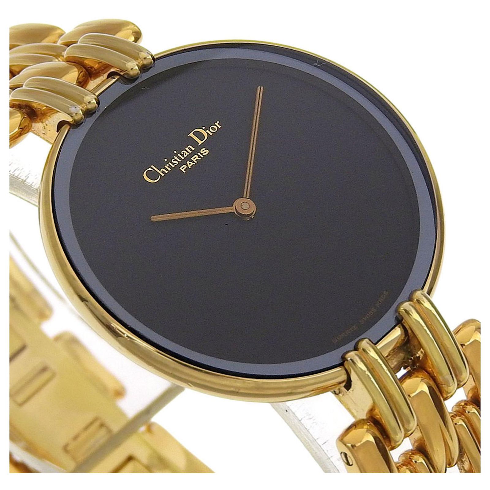 Dior Bakira Stainless Steel Silver Quartz Analog Display Black Dial Watch Dior Women main image 2