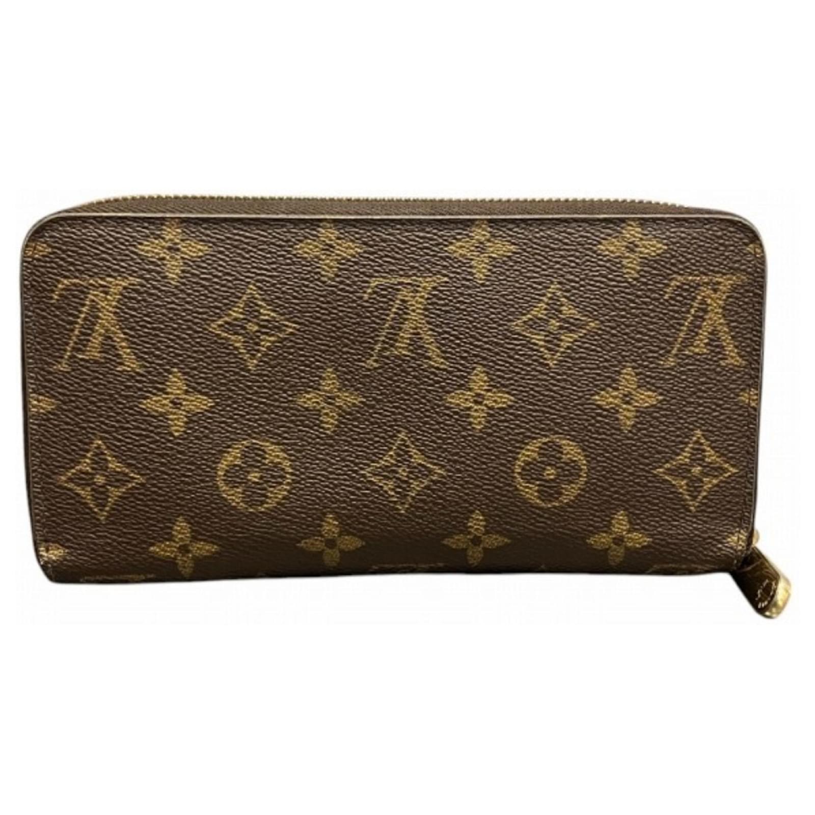 【pon】Louis Vuitton 財布 Louis Vuitton Monogram Zippy Wallet Fuschia Patent leather ref