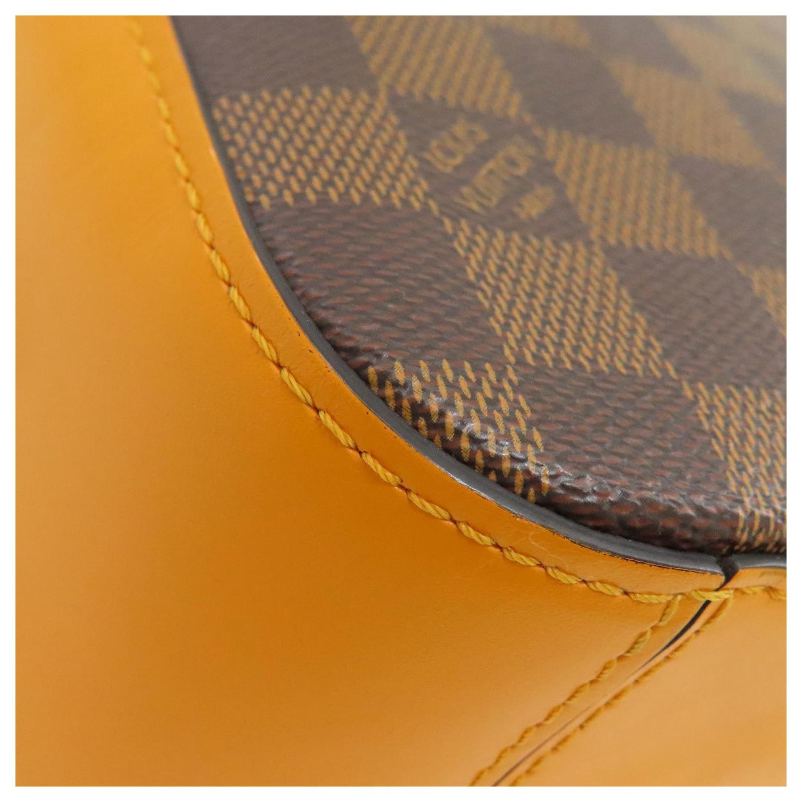 Louis Vuitton N40178 Santa Monica Shoulder Bag Brown Golden Damier