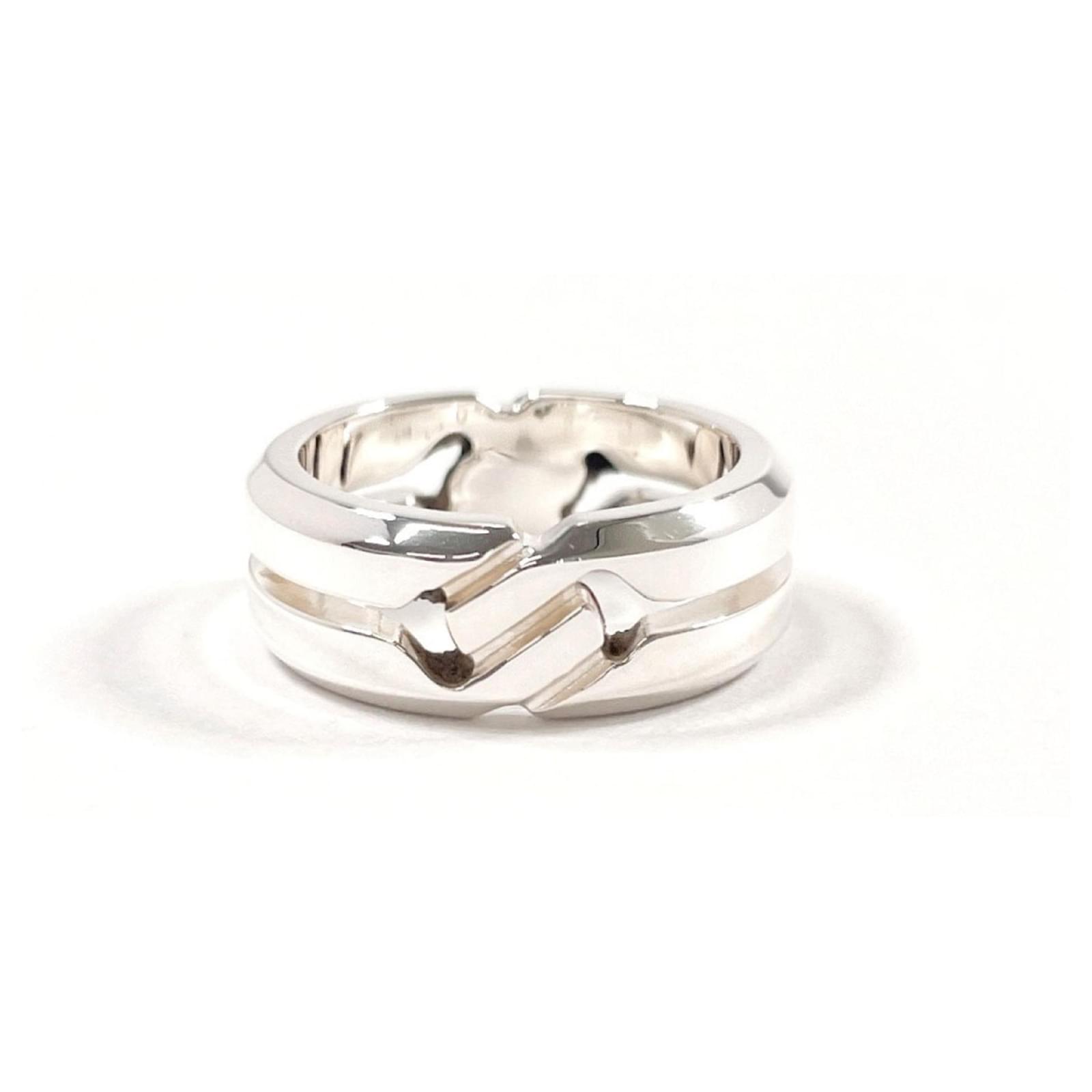 アクセサリー GUCCI Knot Infinity Ring Silver 20 GUCCI Knot Infinity Ring Silvery Silver ref.JC2659383 (Sold